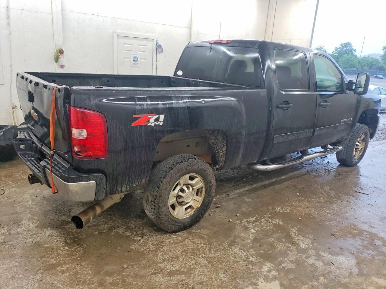 2008 Chevrolet Silverado K2500 Heavy Duty Black vin: 1GCHK23678F160989