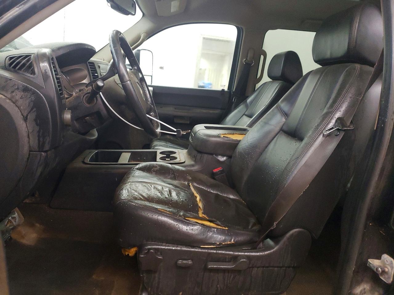 2008 Chevrolet Silverado K2500 Heavy Duty Black vin: 1GCHK23678F160989