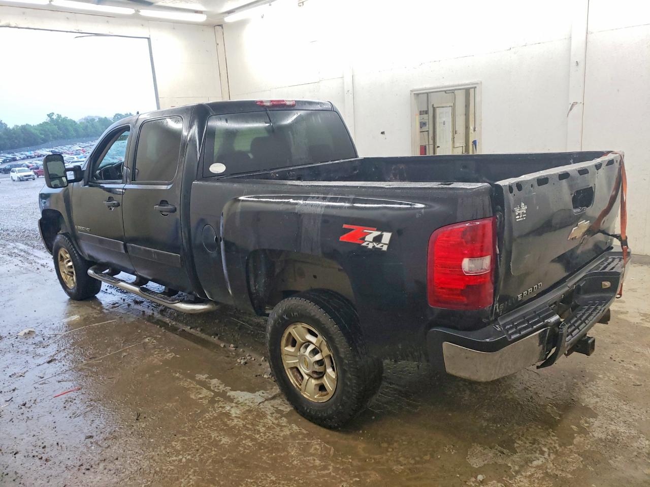 2008 Chevrolet Silverado K2500 Heavy Duty Black vin: 1GCHK23678F160989