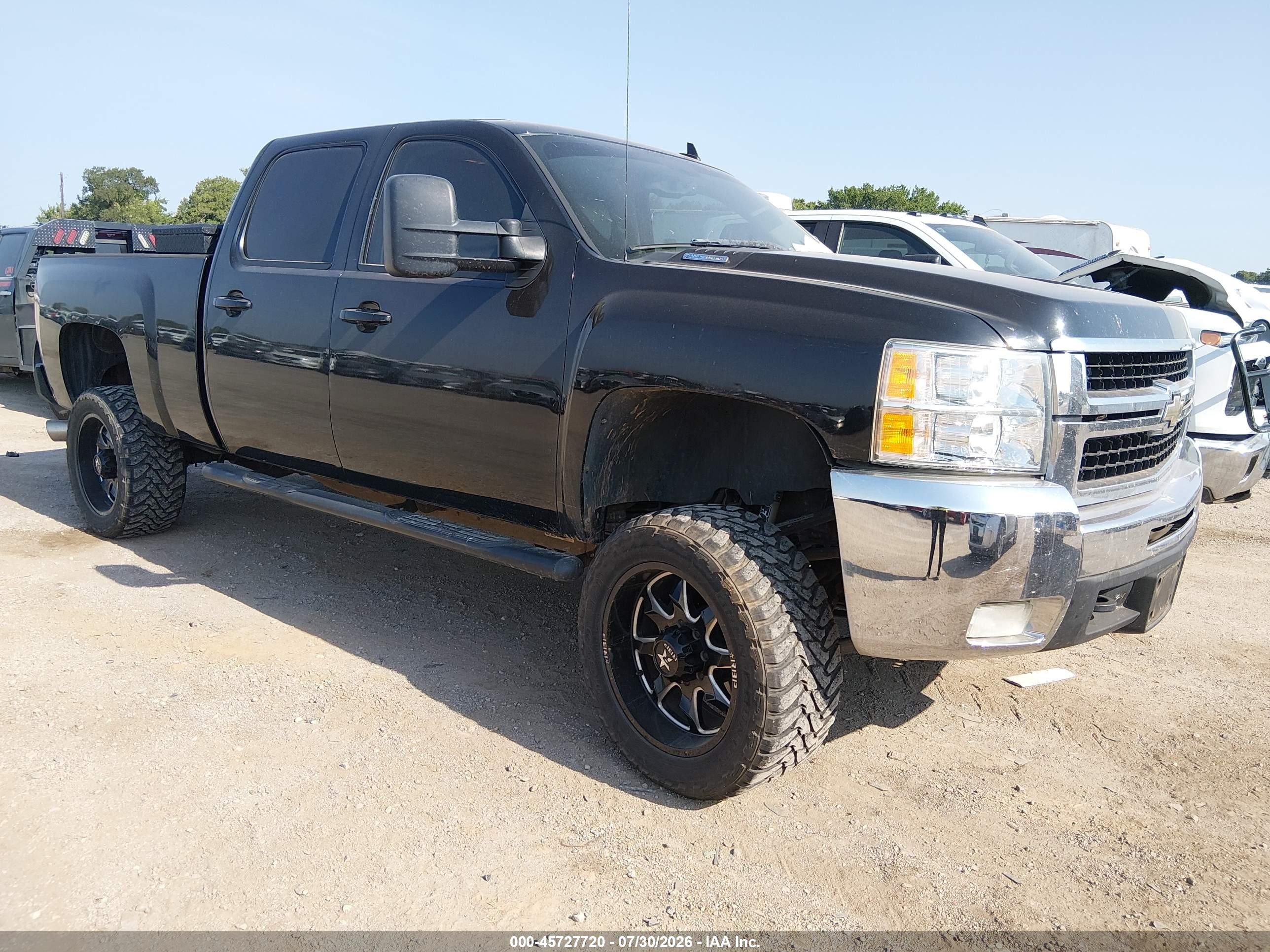 2007 Chevrolet Silverado 2500hd Ltz Черный vin: 1GCHK23687F557044
