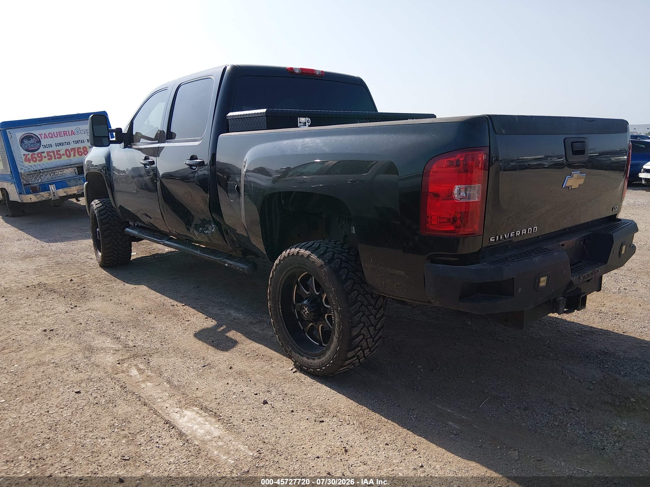 2007 Chevrolet Silverado 2500hd Ltz Черный vin: 1GCHK23687F557044