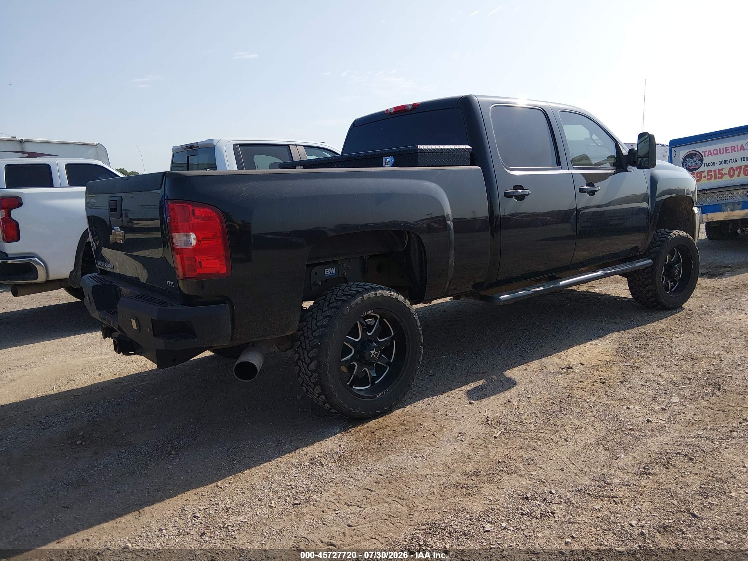 2007 Chevrolet Silverado 2500hd Ltz Черный vin: 1GCHK23687F557044