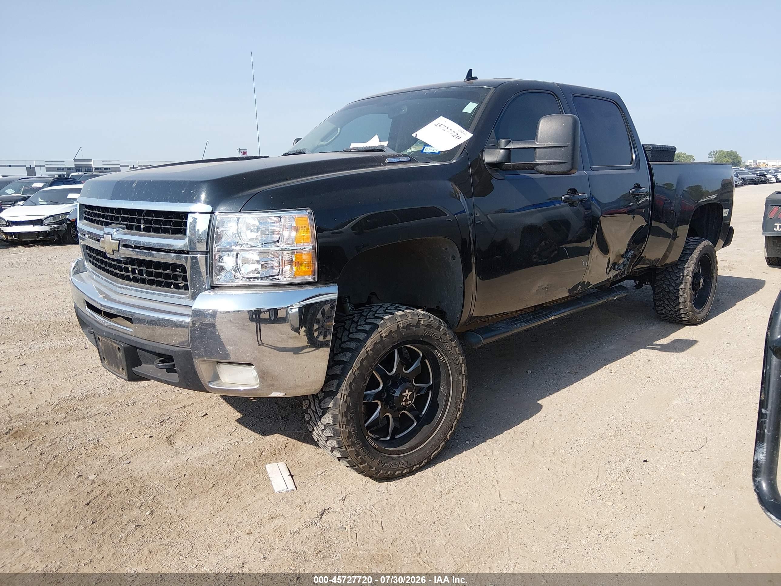 2007 Chevrolet Silverado 2500hd Ltz Черный vin: 1GCHK23687F557044