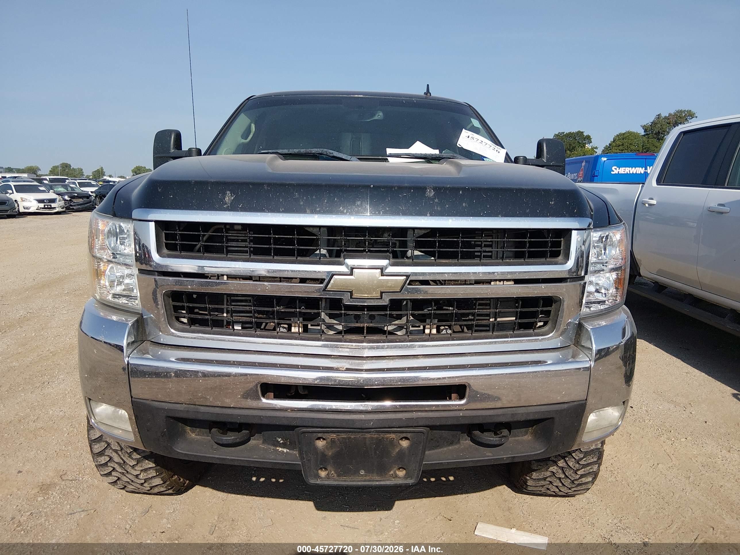 2007 Chevrolet Silverado 2500hd Ltz Черный vin: 1GCHK23687F557044