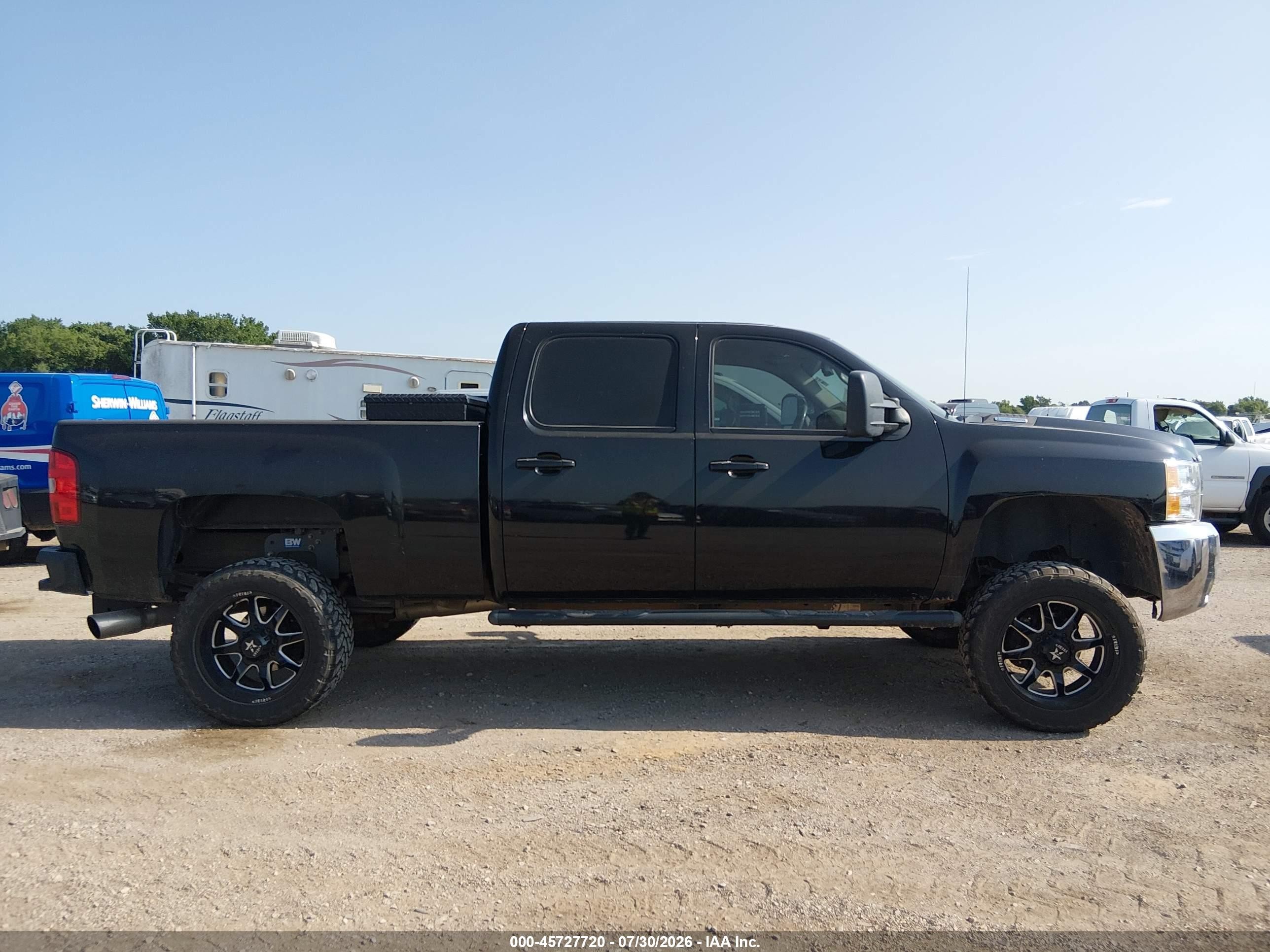 2007 Chevrolet Silverado 2500hd Ltz Черный vin: 1GCHK23687F557044