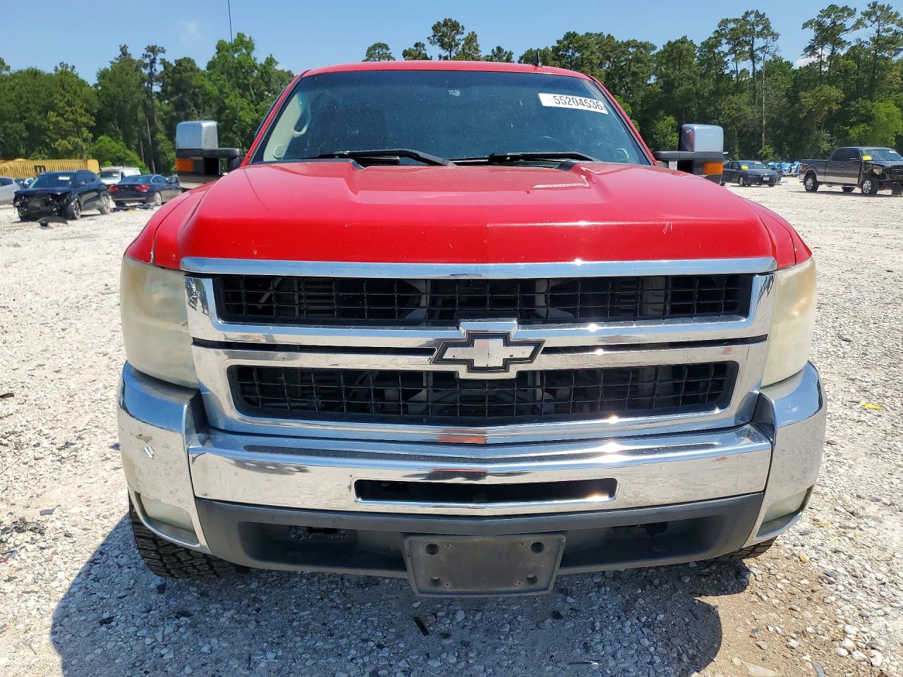 2008 Chevrolet Silverado K2500 Heavy Duty Red vin: 1GCHK23688F165831