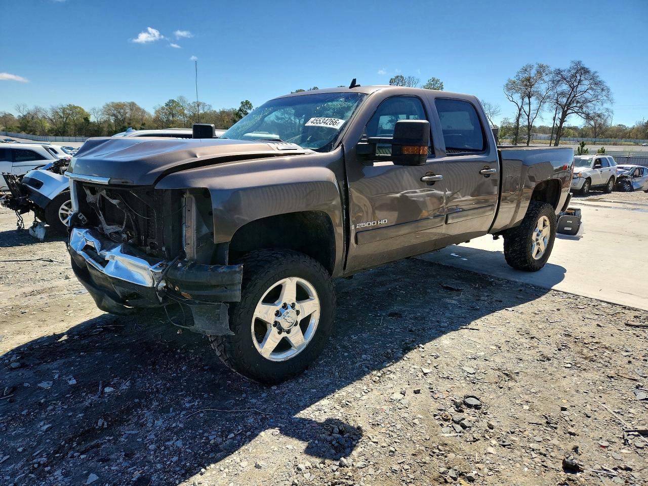 2008 Chevrolet Silverado K2500 Heavy Duty Желто-коричневый vin: 1GCHK23688F206345