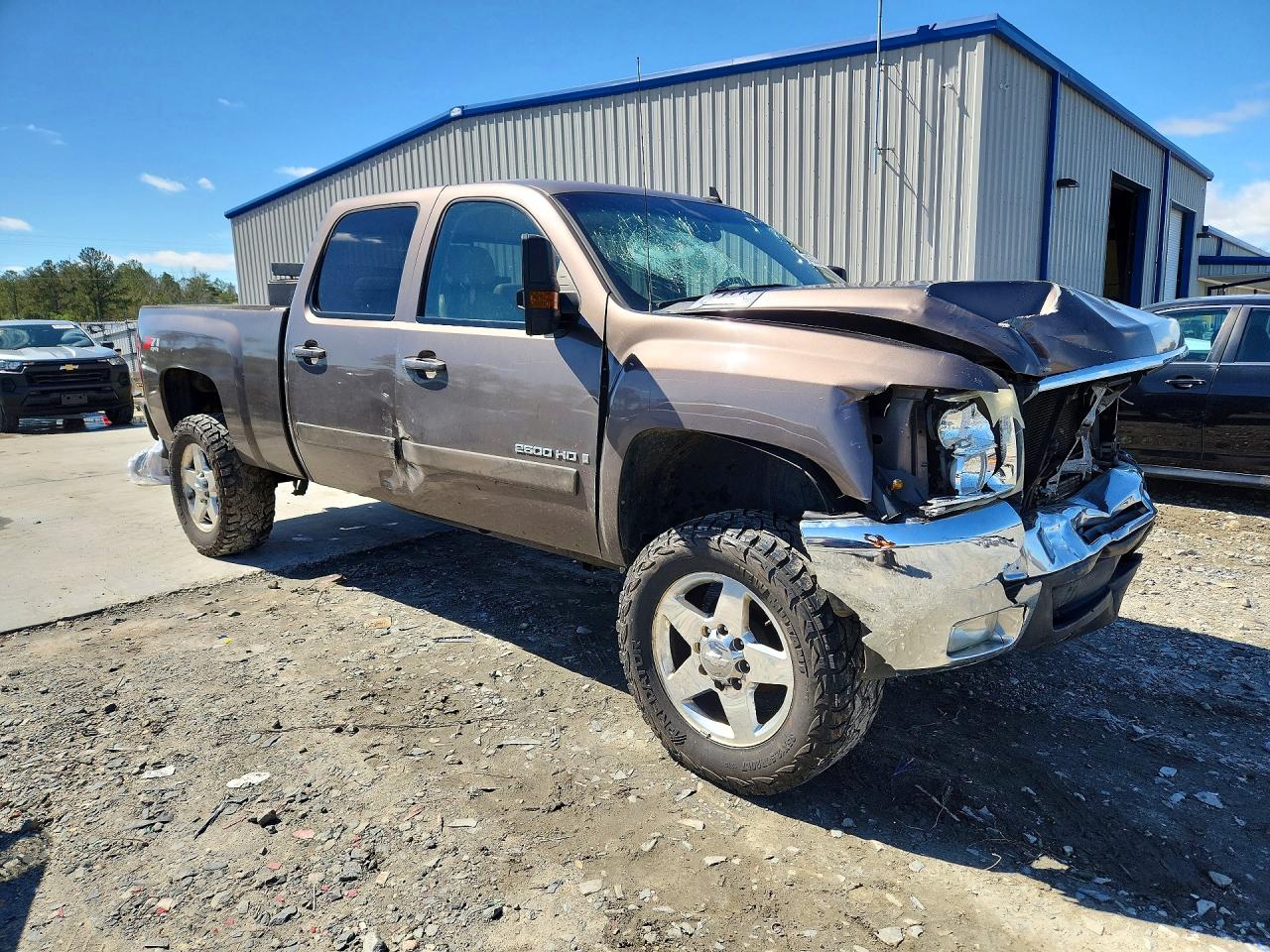 2008 Chevrolet Silverado K2500 Heavy Duty Желто-коричневый vin: 1GCHK23688F206345
