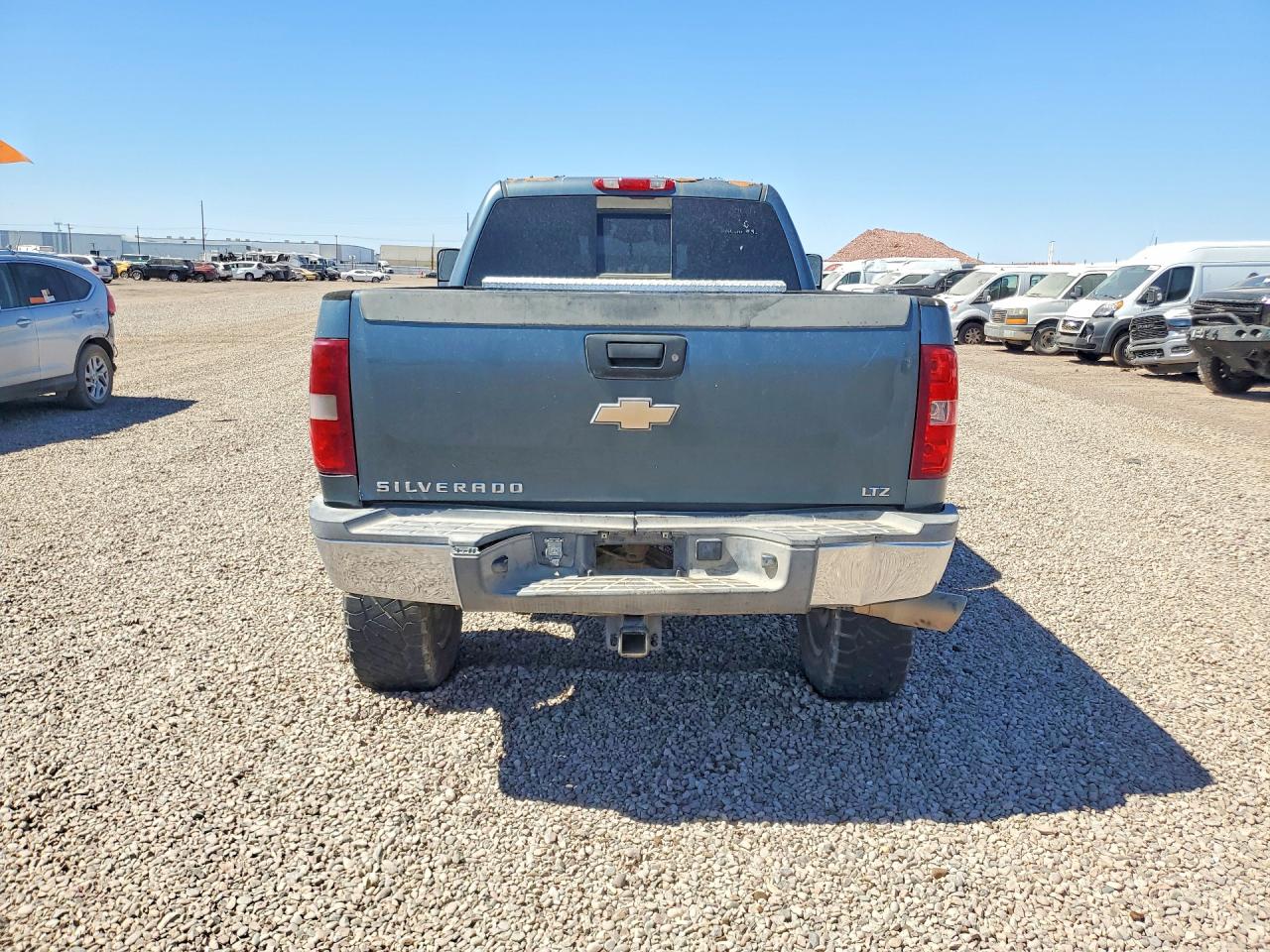 2008 Chevrolet Silverado 2500hd Blue vin: 1GCHK23698F221727