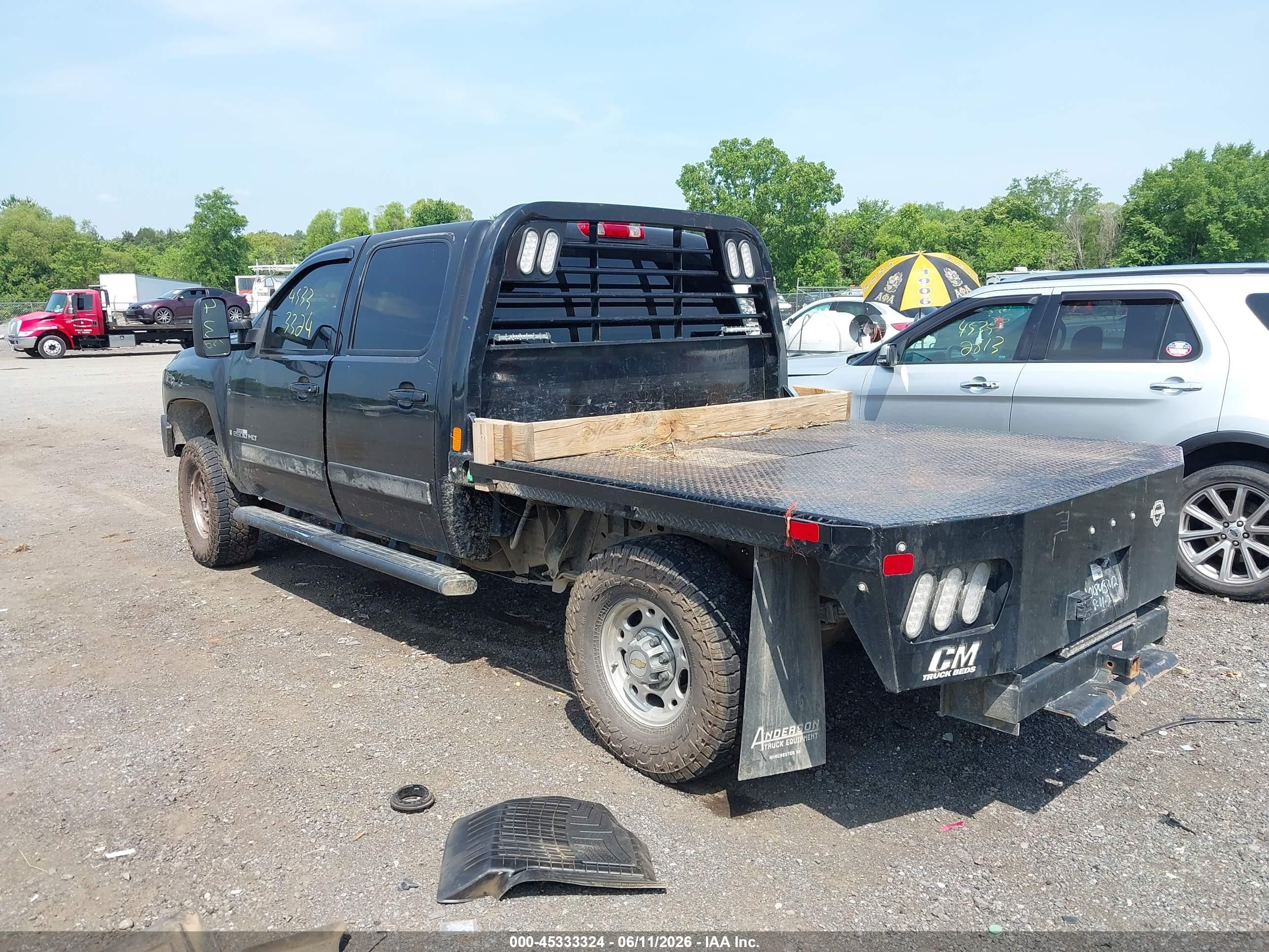2007 Chevrolet Silverado 2500hd Ltz Черный vin: 1GCHK236X7F504782