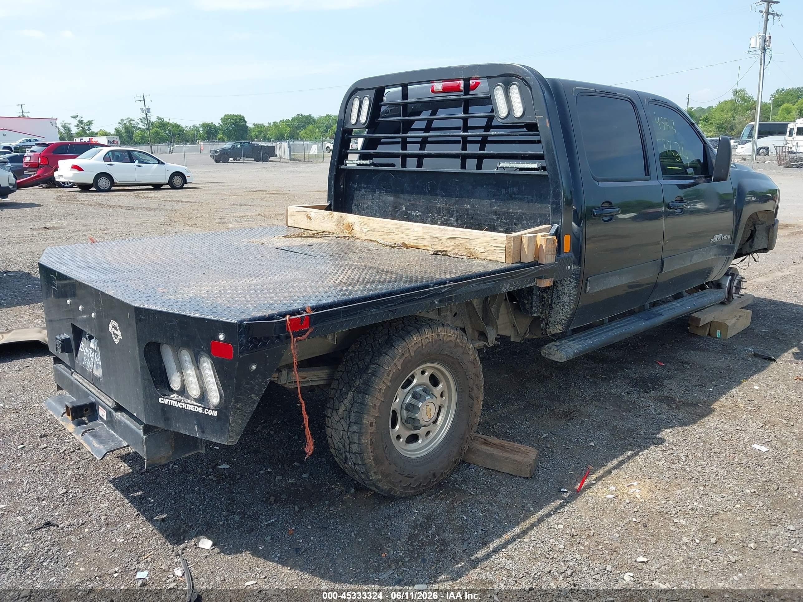 2007 Chevrolet Silverado 2500hd Ltz Черный vin: 1GCHK236X7F504782