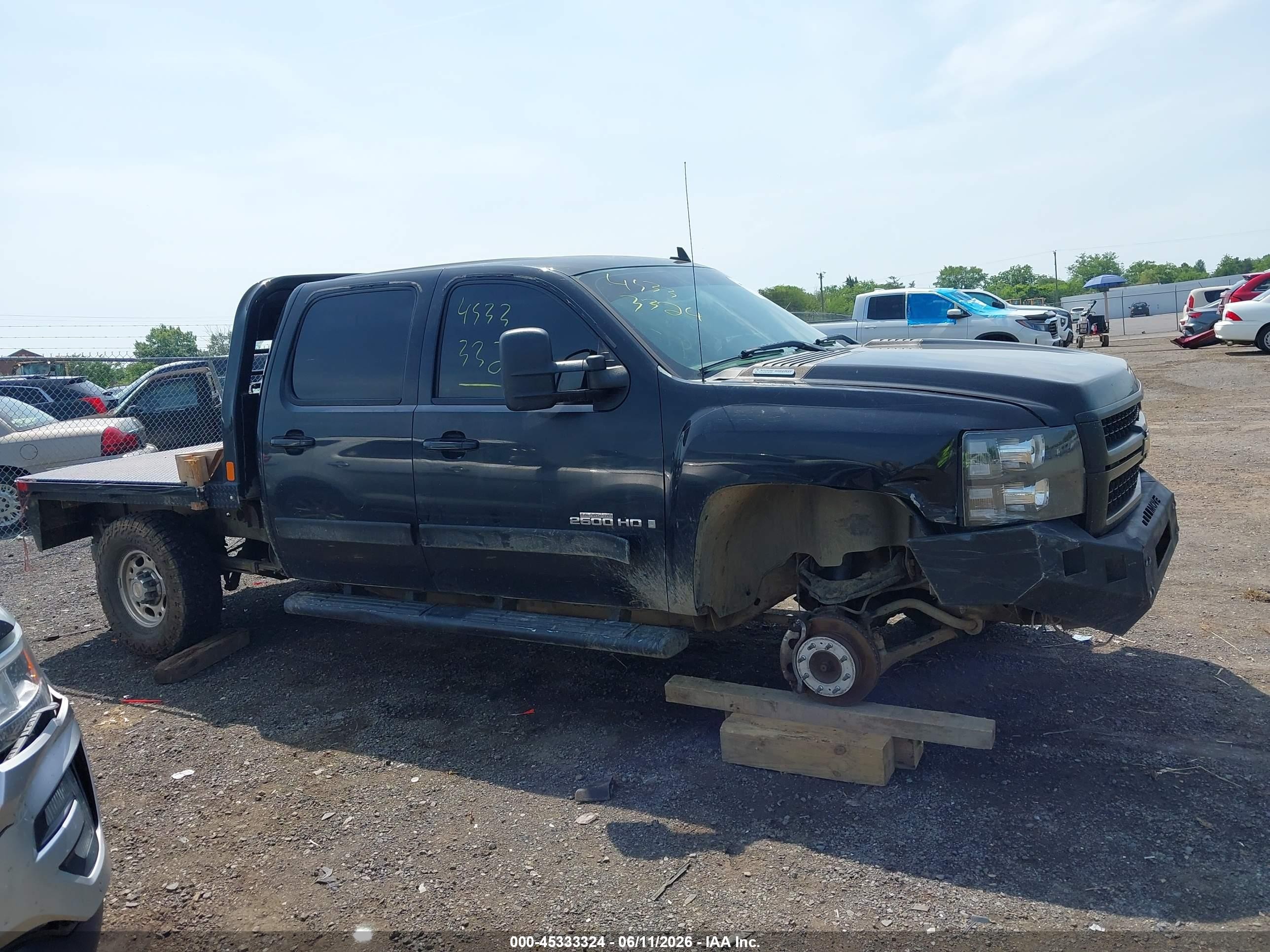 2007 Chevrolet Silverado 2500hd Ltz Черный vin: 1GCHK236X7F504782