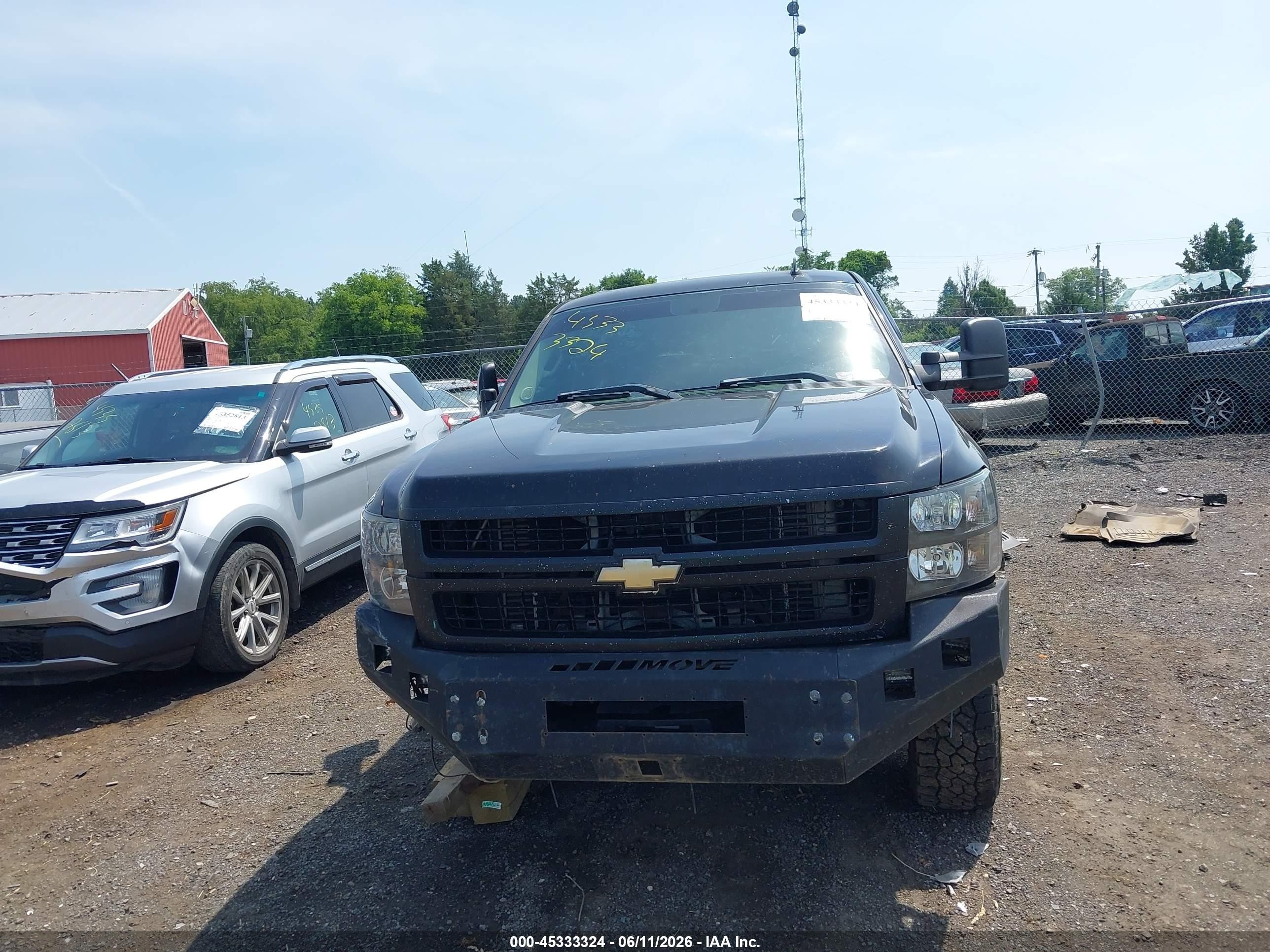 2007 Chevrolet Silverado 2500hd Ltz Черный vin: 1GCHK236X7F504782