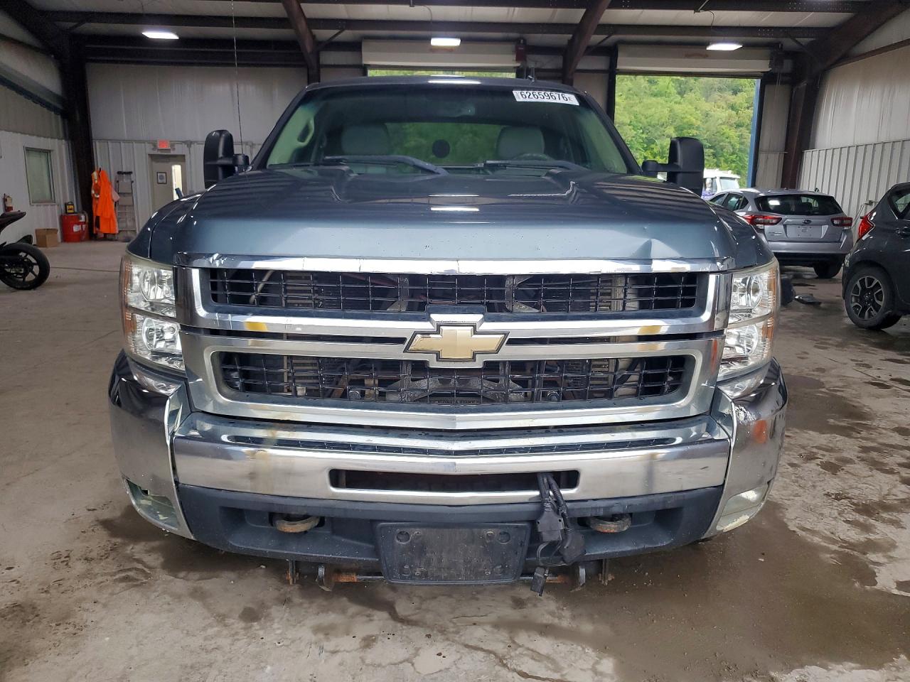 2007 Chevrolet Silverado K2500 Heavy Duty Gray vin: 1GCHK236X7F526586