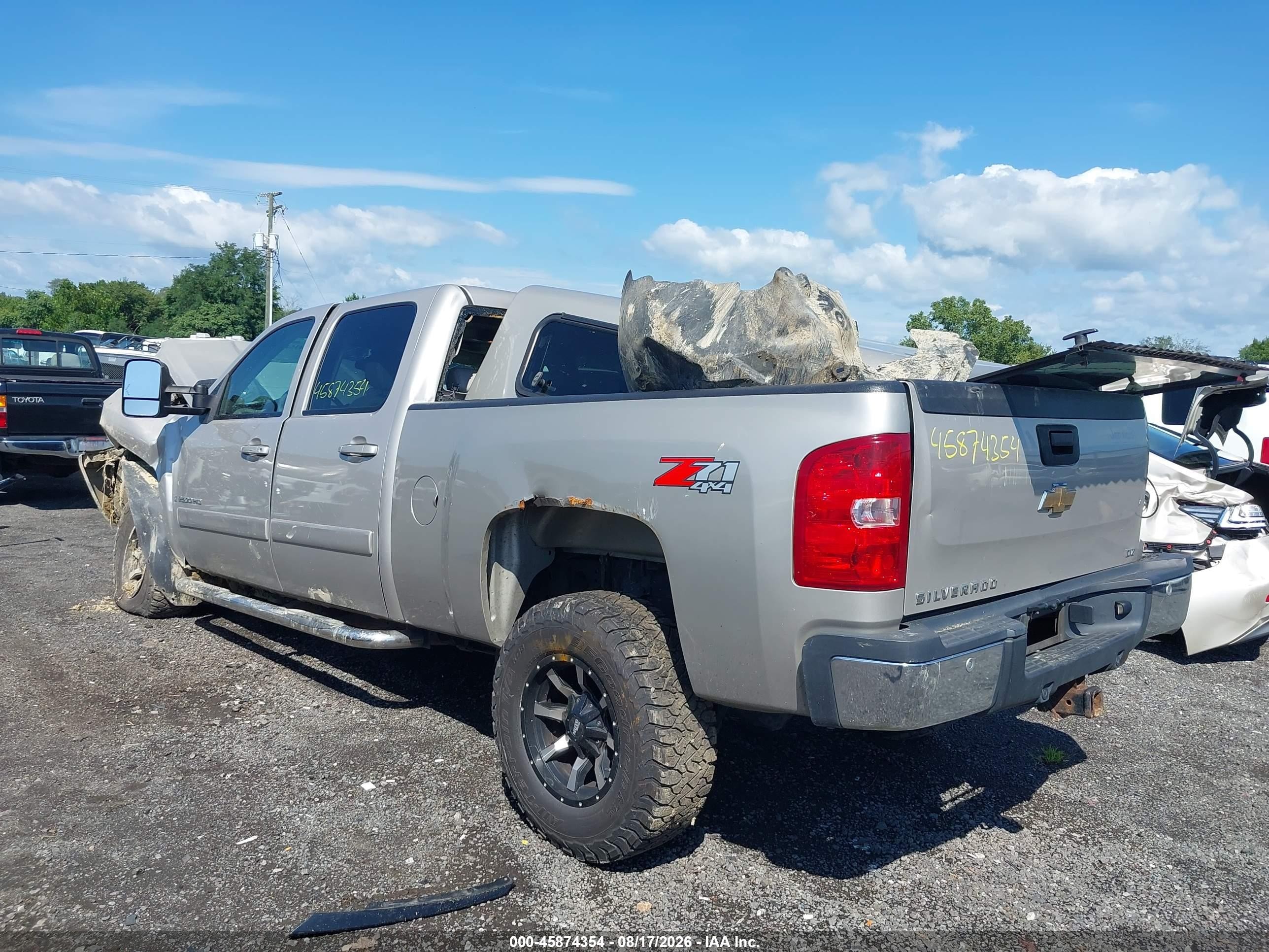 2007 Chevrolet Silverado 2500hd Ltz Gray vin: 1GCHK236X7F557854