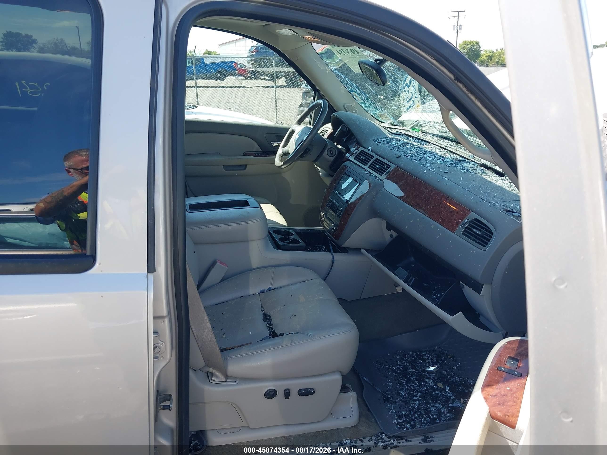 2007 Chevrolet Silverado 2500hd Ltz Gray vin: 1GCHK236X7F557854