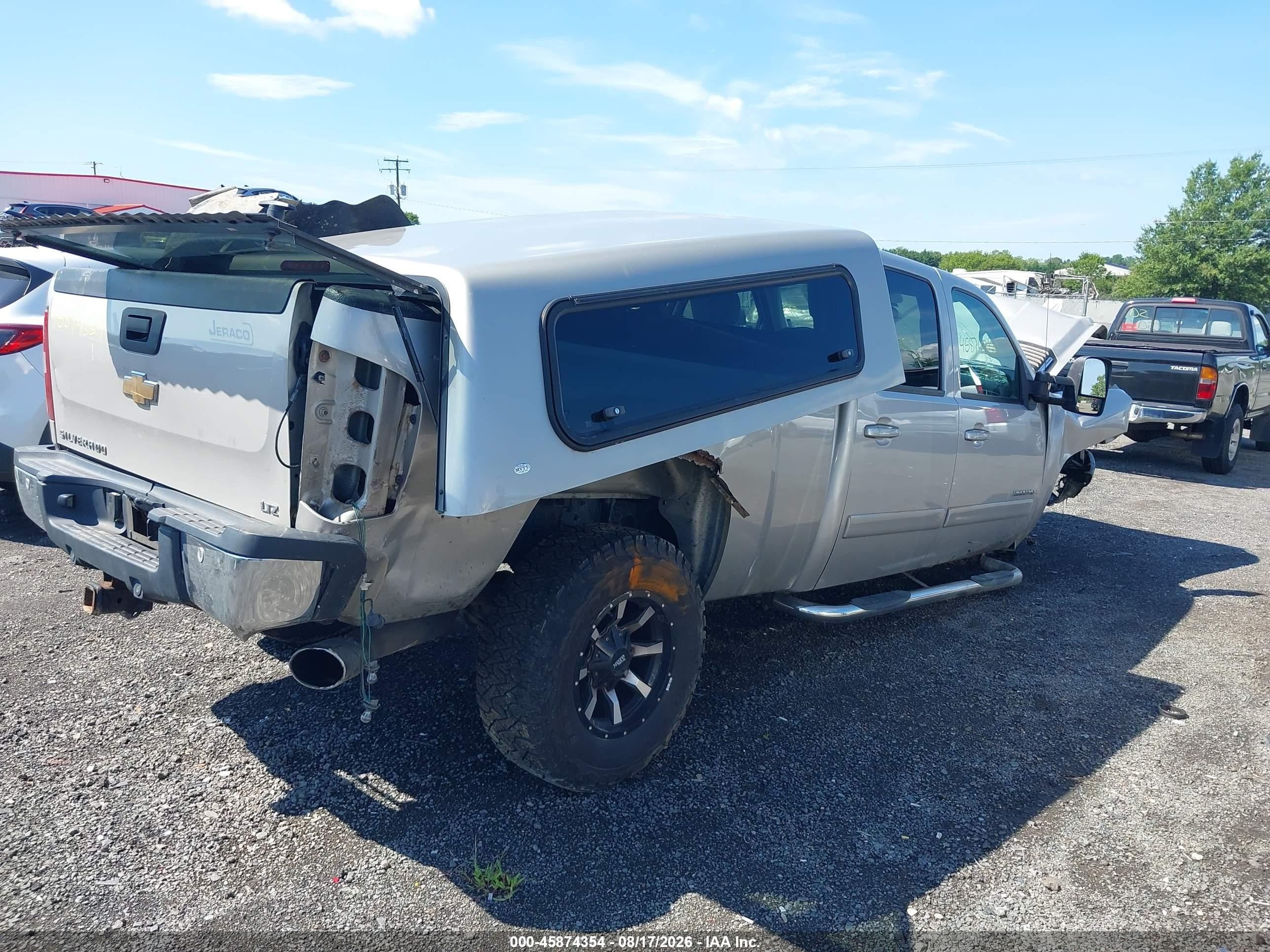 2007 Chevrolet Silverado 2500hd Ltz Gray vin: 1GCHK236X7F557854