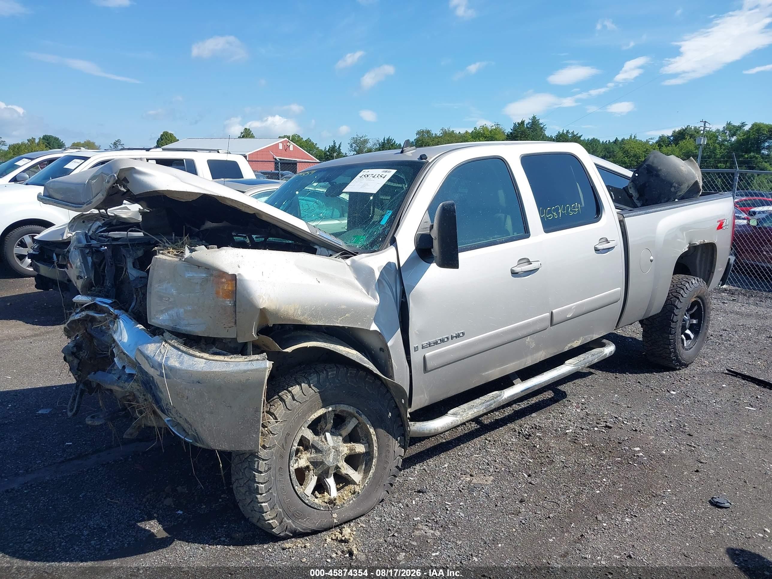 2007 Chevrolet Silverado 2500hd Ltz Gray vin: 1GCHK236X7F557854