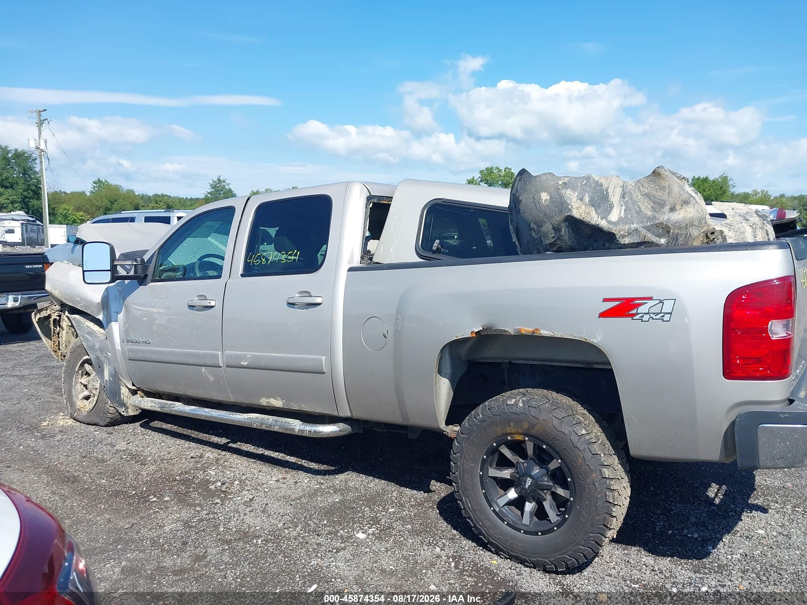 2007 Chevrolet Silverado 2500hd Ltz Gray vin: 1GCHK236X7F557854