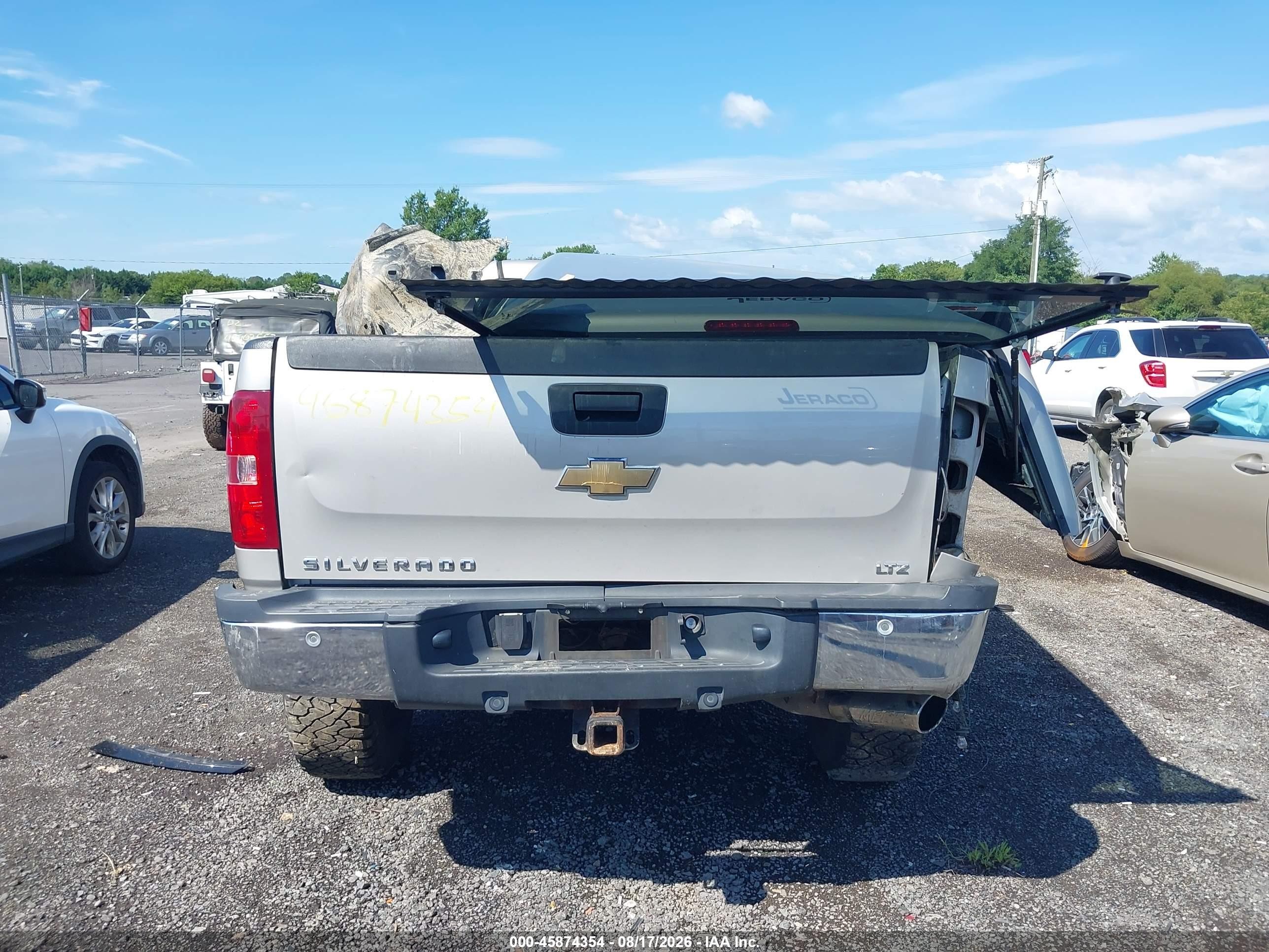 2007 Chevrolet Silverado 2500hd Ltz Gray vin: 1GCHK236X7F557854