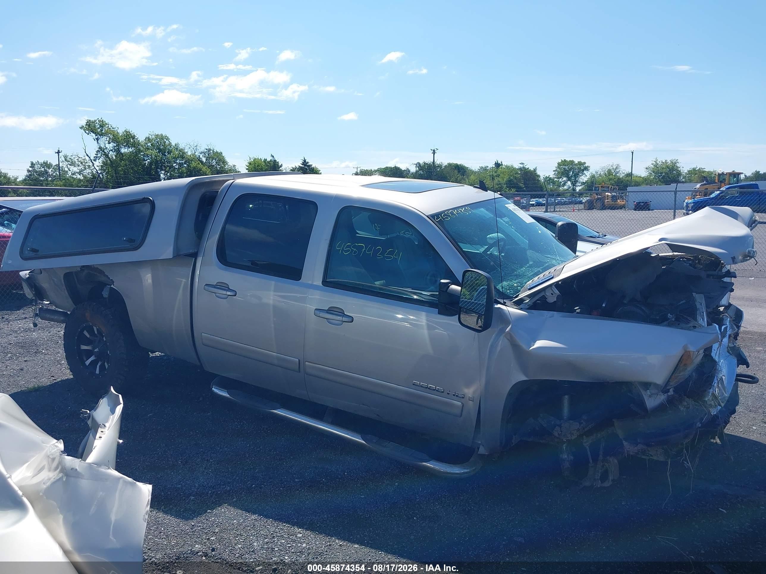 2007 Chevrolet Silverado 2500hd Ltz Gray vin: 1GCHK236X7F557854