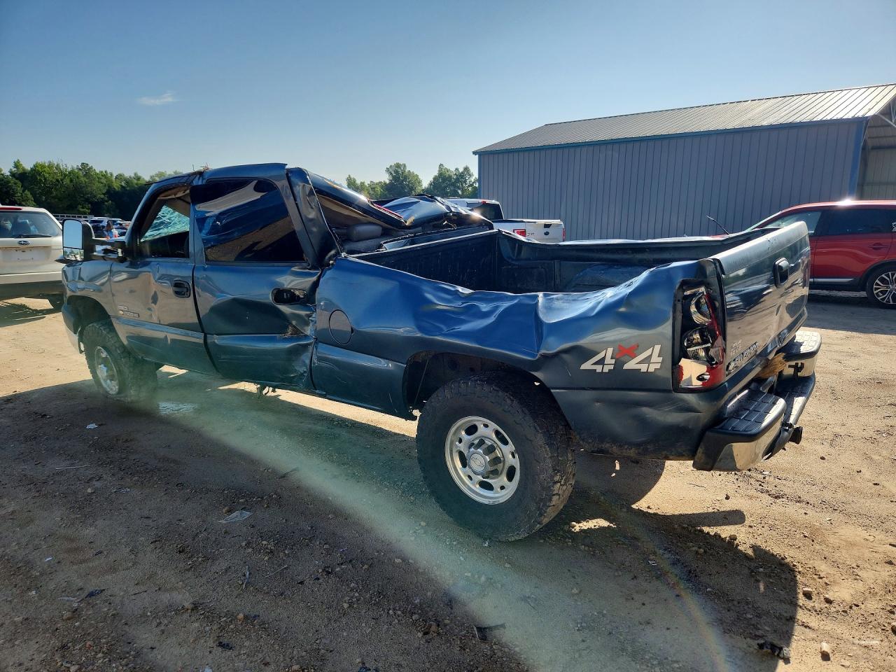 2007 Chevrolet Silverado K2500 Heavy Duty Бирюзовый vin: 1GCHK23D07F121738