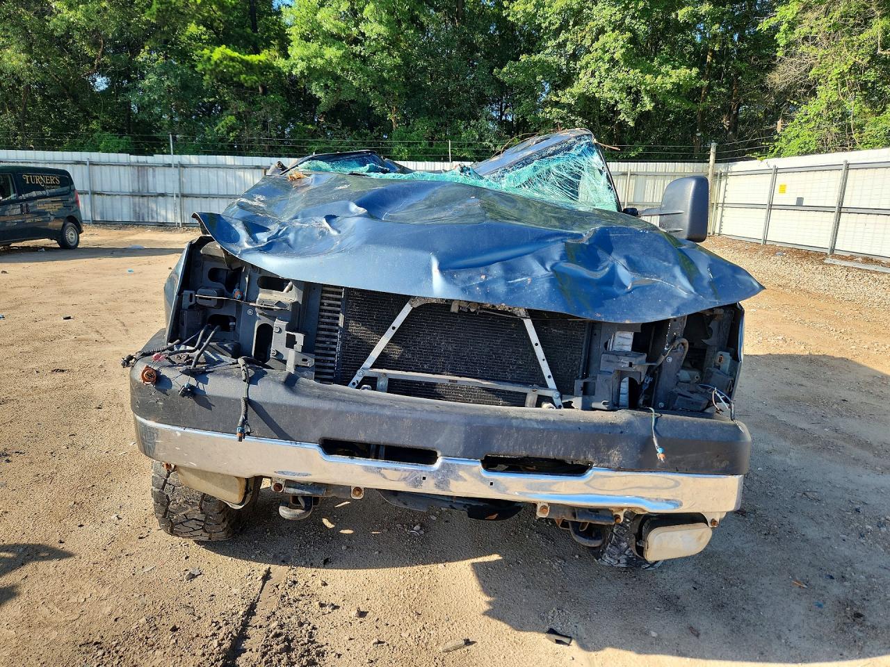 2007 Chevrolet Silverado K2500 Heavy Duty Бирюзовый vin: 1GCHK23D07F121738