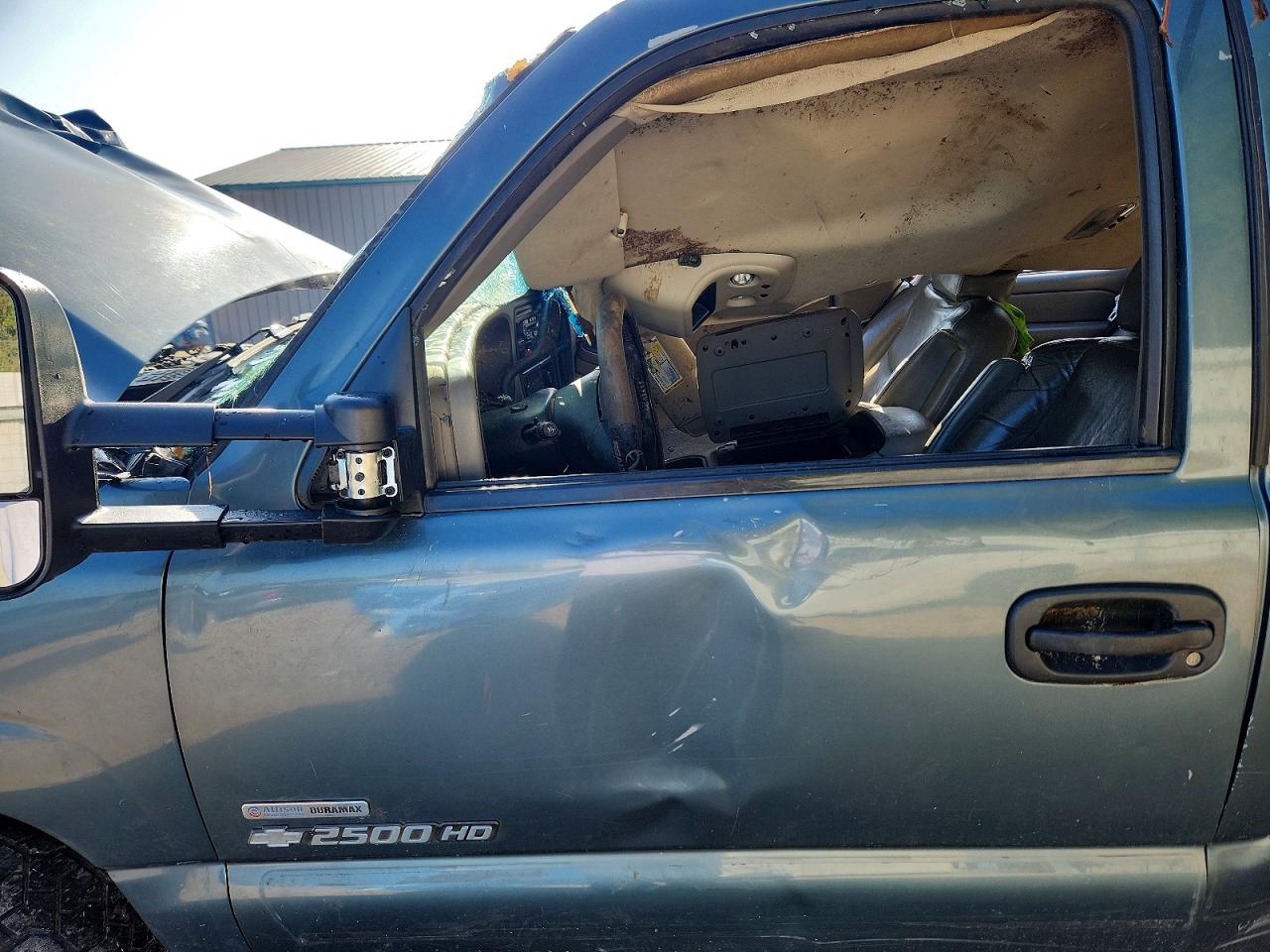 2007 Chevrolet Silverado K2500 Heavy Duty Бирюзовый vin: 1GCHK23D07F121738