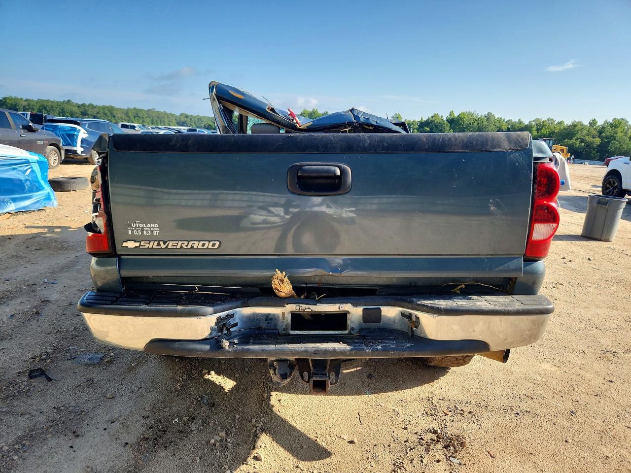 2007 Chevrolet Silverado K2500 Heavy Duty Бирюзовый vin: 1GCHK23D07F121738