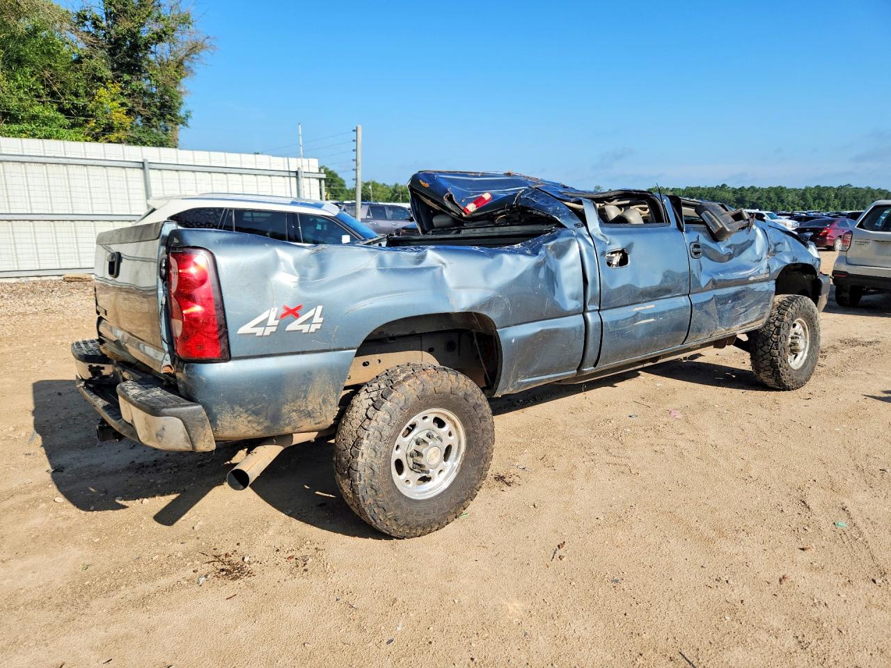 2007 Chevrolet Silverado K2500 Heavy Duty Бирюзовый vin: 1GCHK23D07F121738