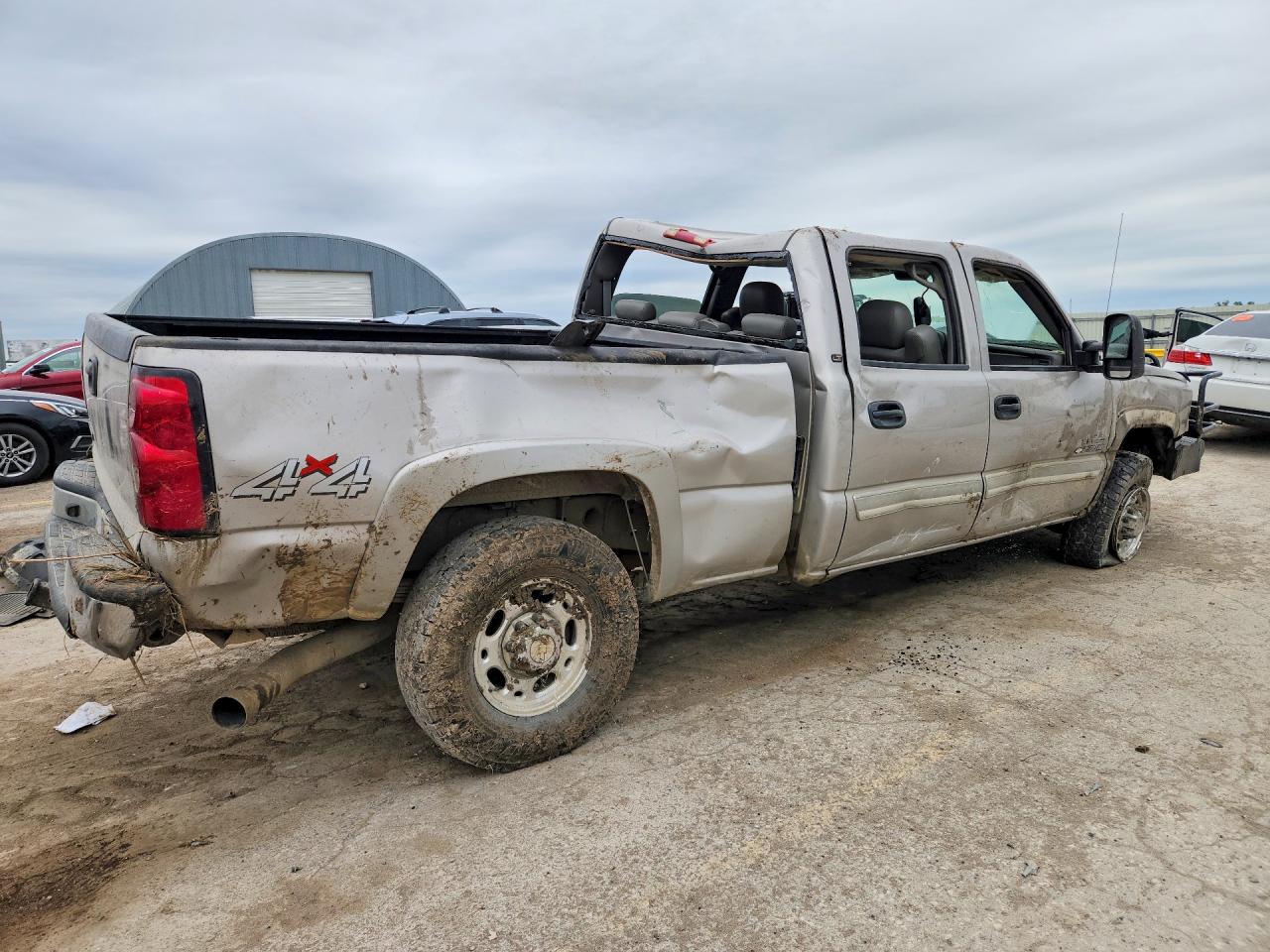 2007 Chevrolet Silverado K2500 Heavy Duty Tan vin: 1GCHK23D07F144436