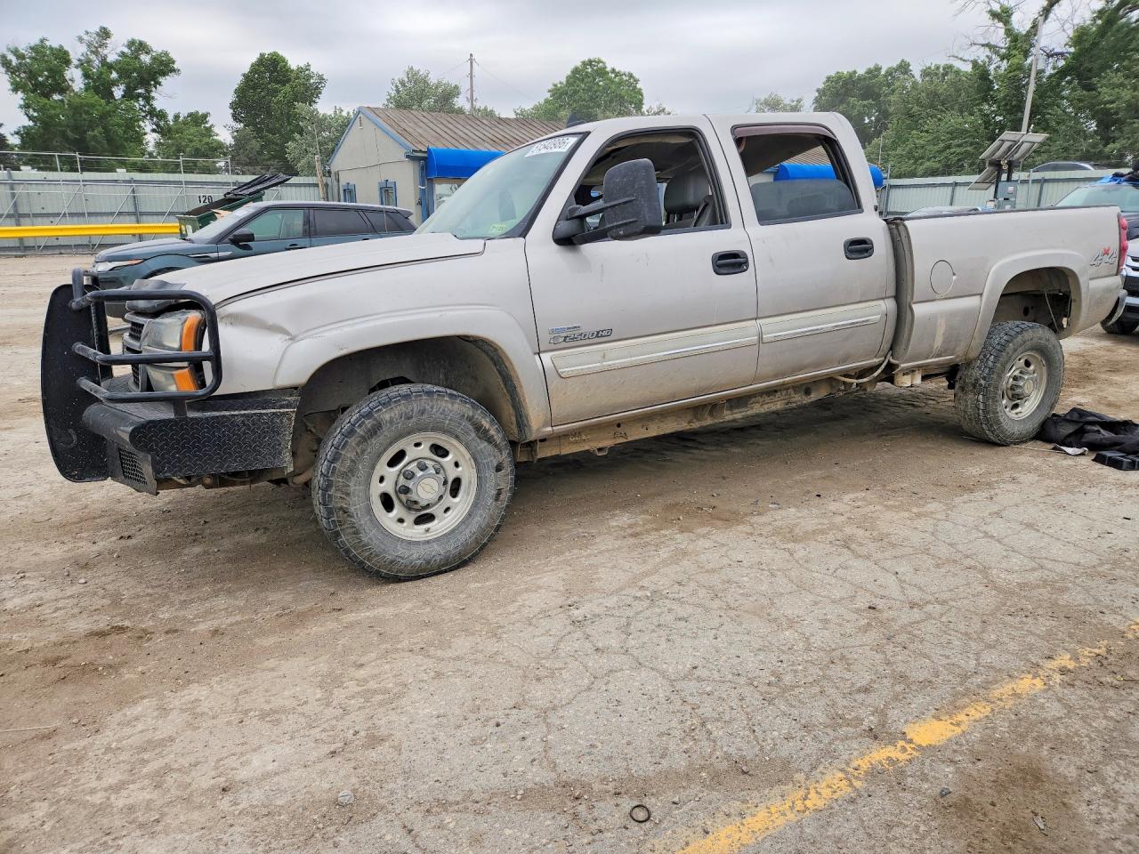 2007 Chevrolet Silverado K2500 Heavy Duty Tan vin: 1GCHK23D07F144436