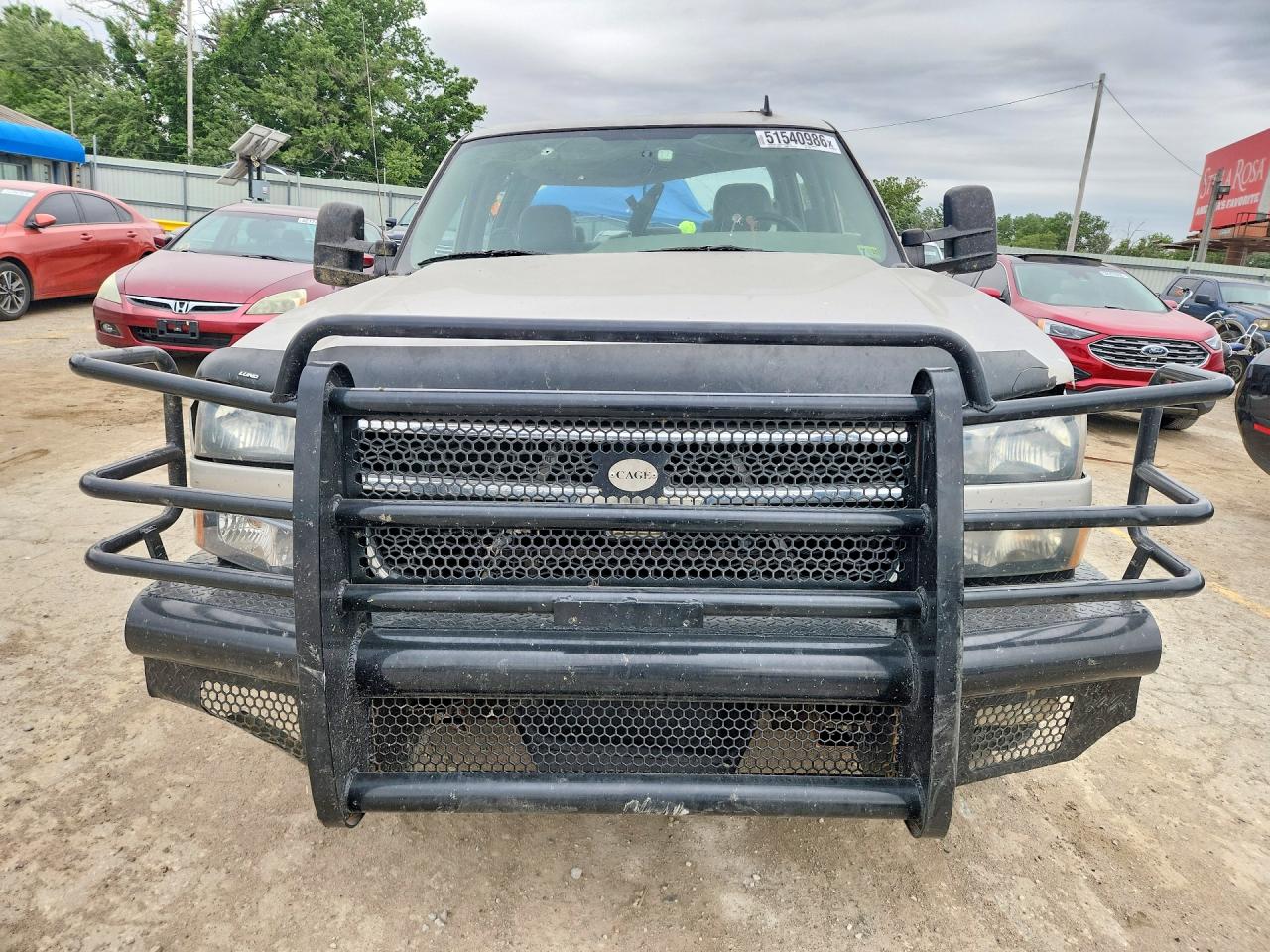 2007 Chevrolet Silverado K2500 Heavy Duty Tan vin: 1GCHK23D07F144436