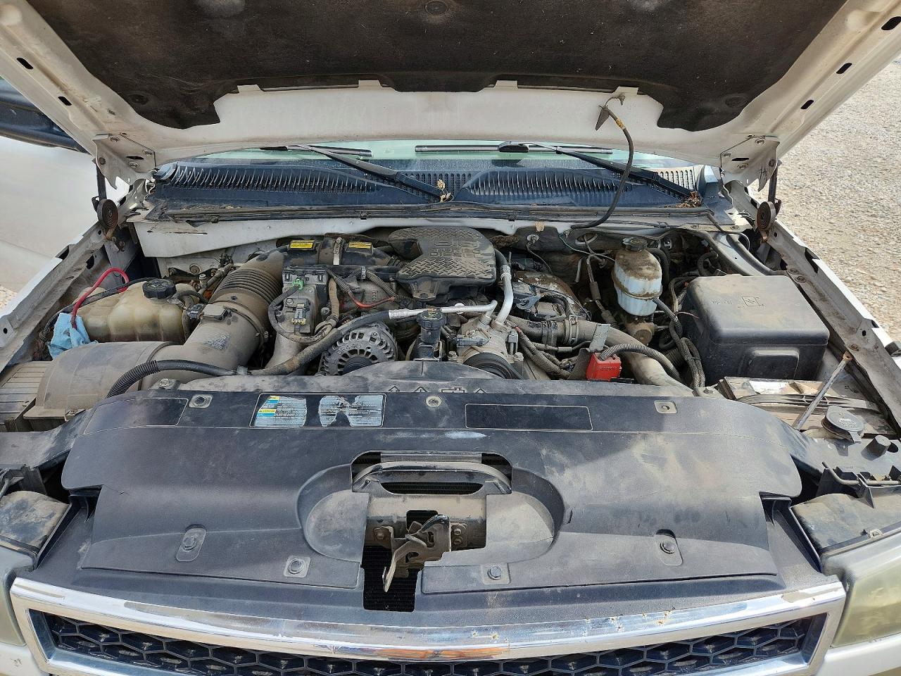 2007 Chevrolet Silverado K2500 Heavy Duty White vin: 1GCHK23D07F178022