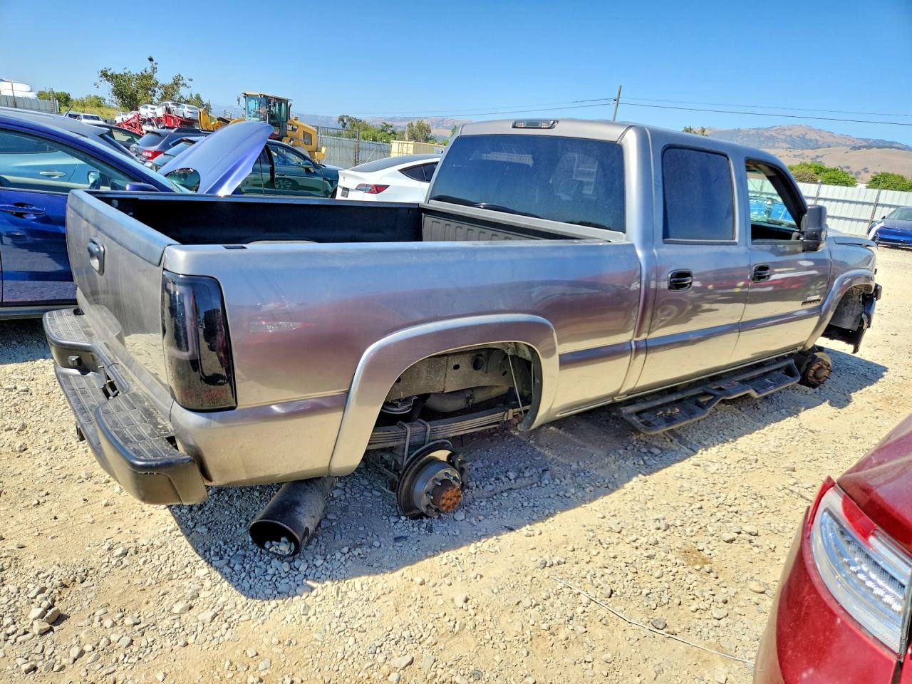 2007 Chevrolet Silverado K2500 Heavy Duty Tan vin: 1GCHK23D07F185245