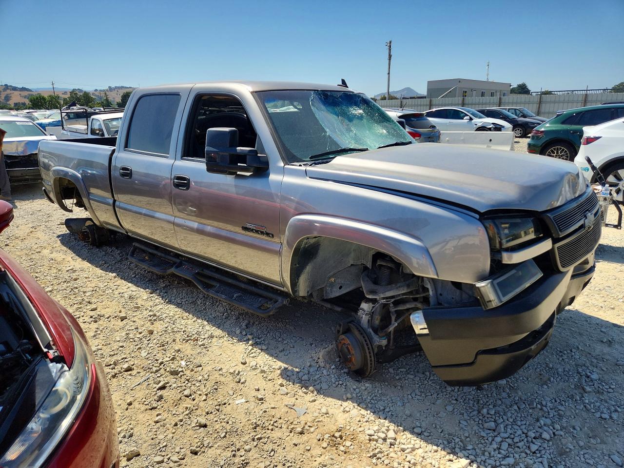 2007 Chevrolet Silverado K2500 Heavy Duty Tan vin: 1GCHK23D07F185245