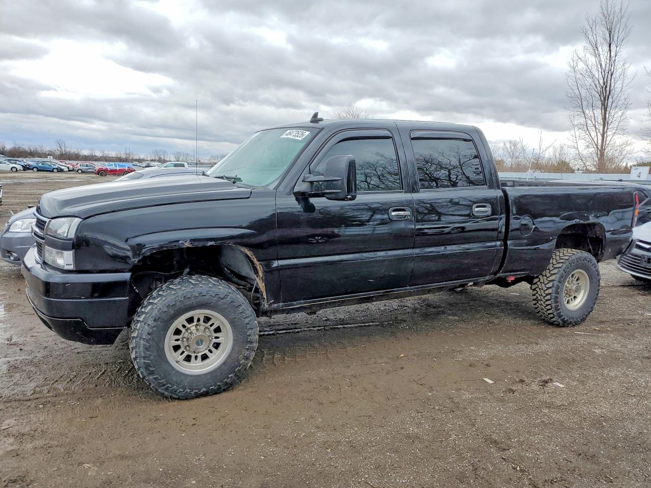 2007 Chevrolet 1500 Silve Black vin: 1GCHK23D17F117343