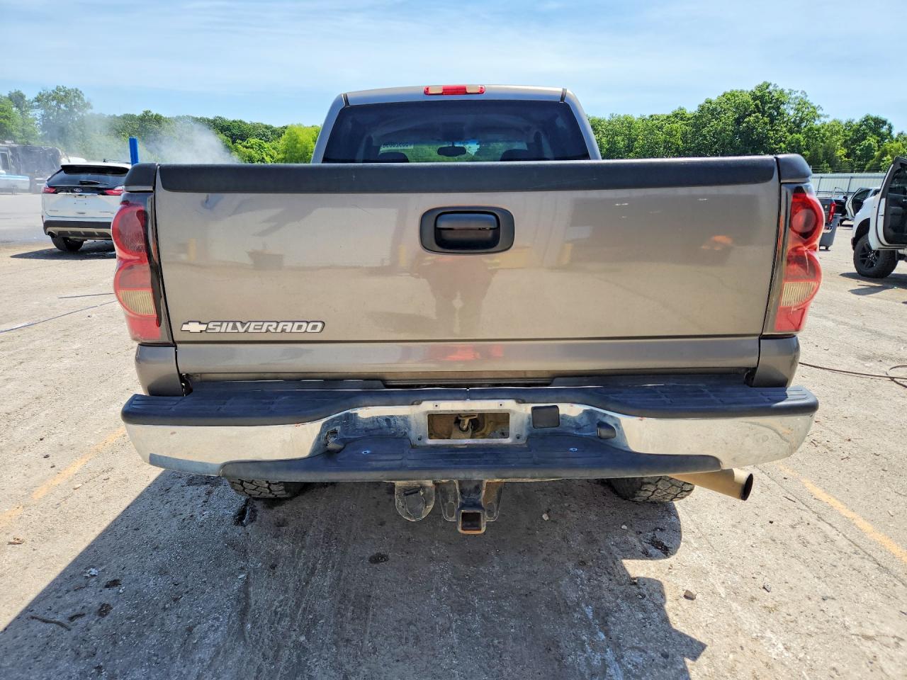 2007 Chevrolet Silverado K2500 Heavy Duty Gray vin: 1GCHK23D17F144879