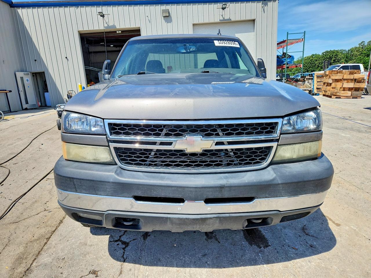 2007 Chevrolet Silverado K2500 Heavy Duty Gray vin: 1GCHK23D17F144879