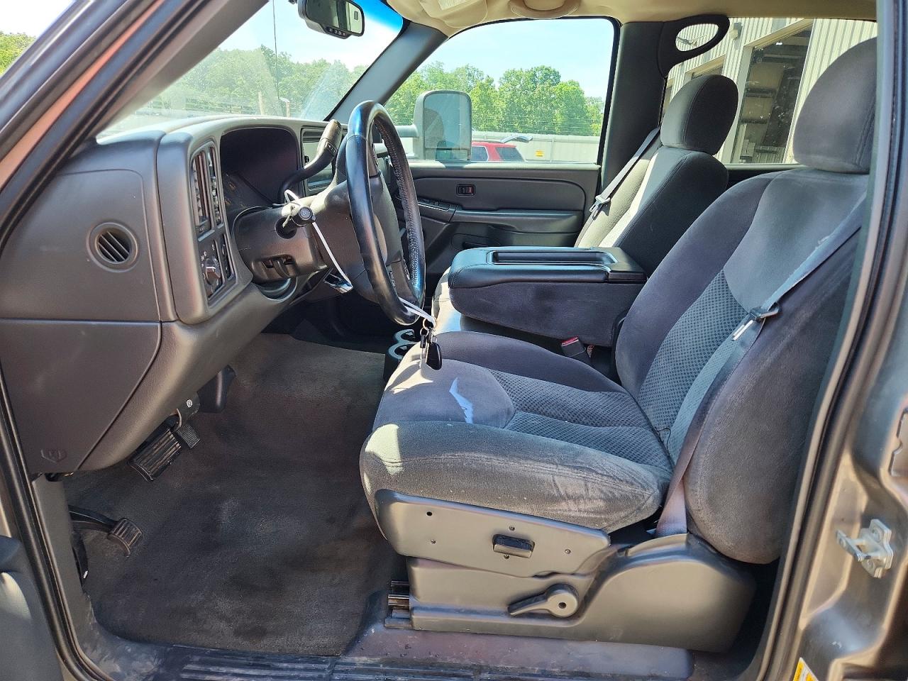 2007 Chevrolet Silverado K2500 Heavy Duty Gray vin: 1GCHK23D17F144879