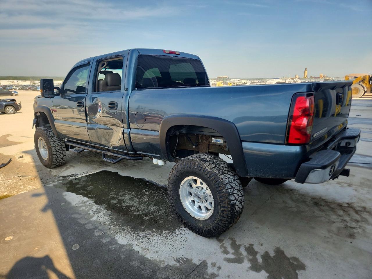 2007 Chevrolet Silverado K2500 Heavy Duty Blue vin: 1GCHK23D17F194021