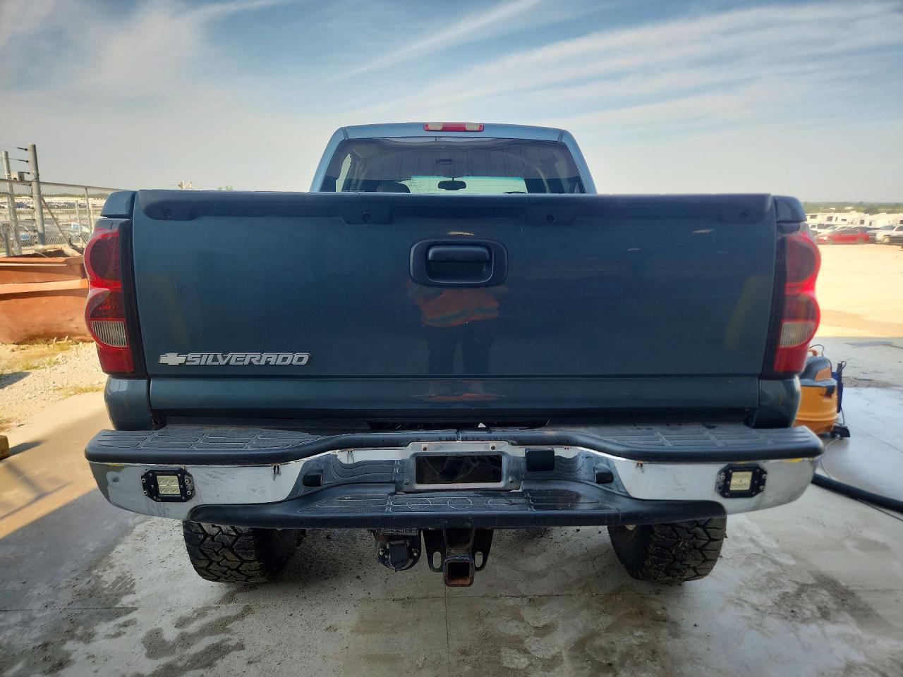 2007 Chevrolet Silverado K2500 Heavy Duty Blue vin: 1GCHK23D17F194021