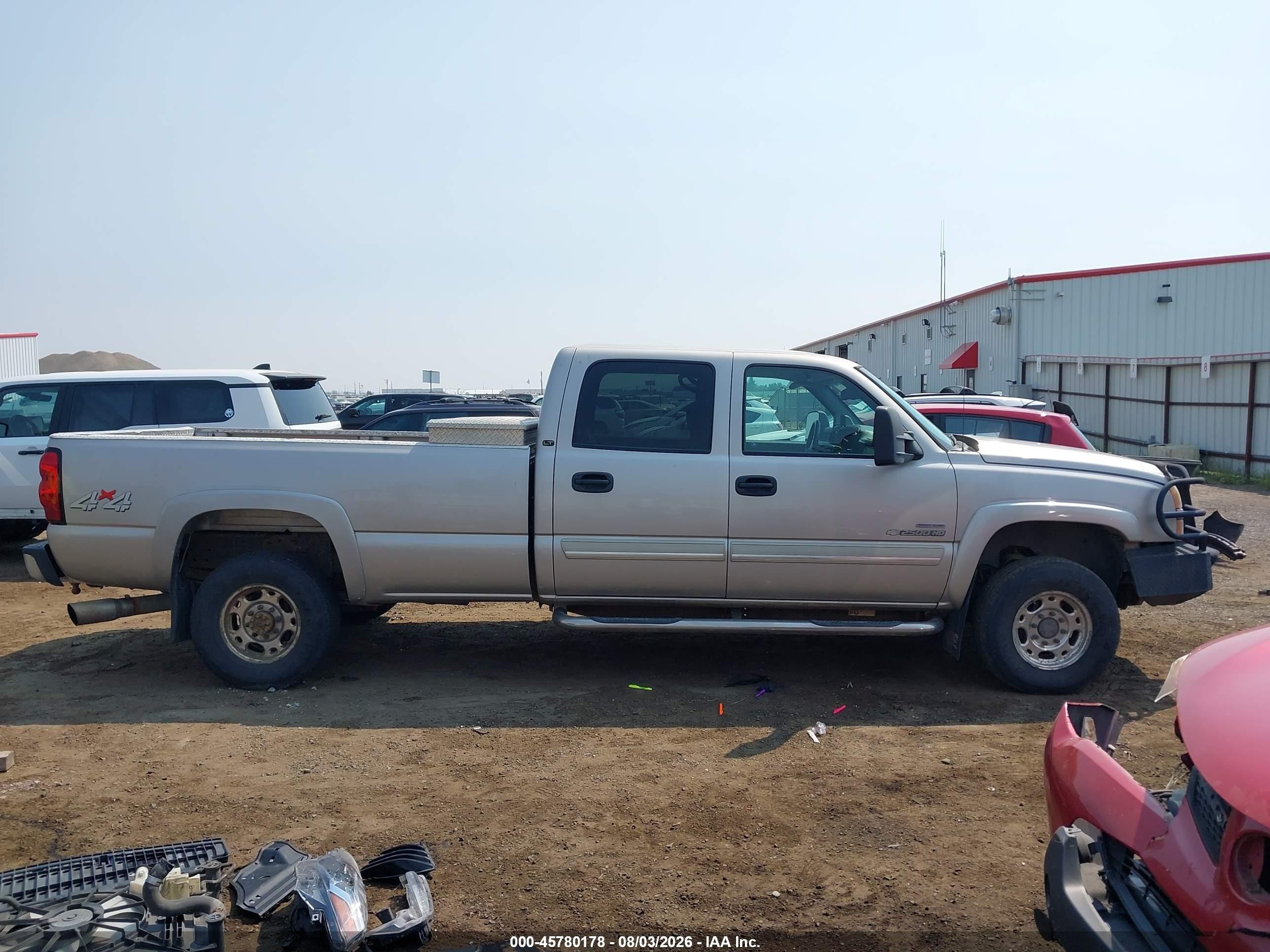 2006 Chevrolet Silverado 2500hd Lt1 Silver vin: 1GCHK23D36F161701