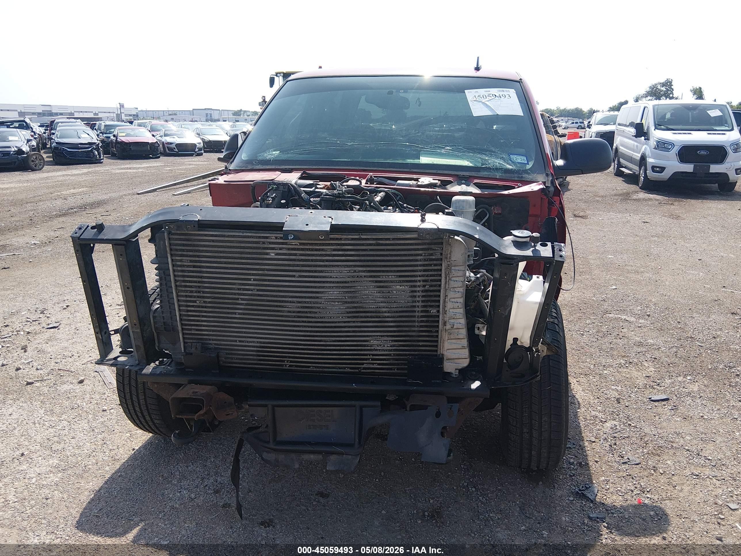 2006 Chevrolet Silverado 2500hd Lt3 Красный vin: 1GCHK23D36F267761