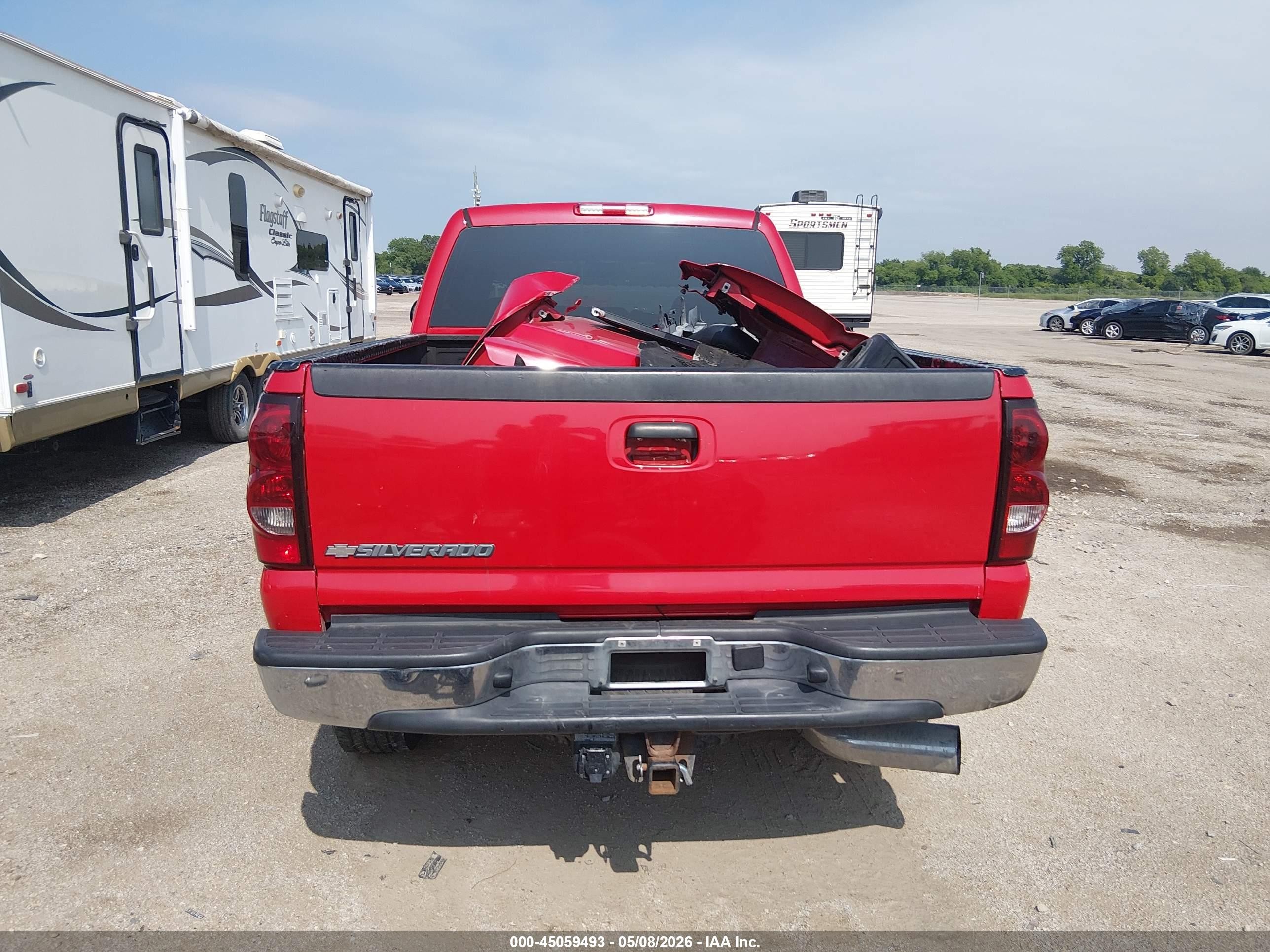 2006 Chevrolet Silverado 2500hd Lt3 Красный vin: 1GCHK23D36F267761
