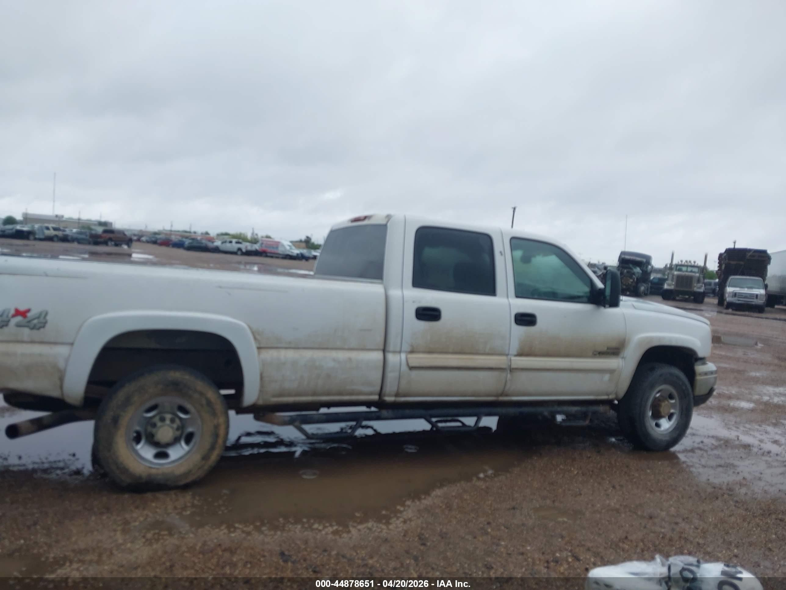 2006 Chevrolet Silverado 2500hd Lt2 White vin: 1GCHK23D46F259751