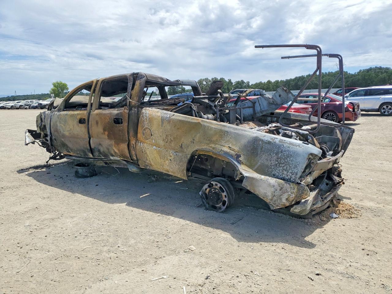 2006 Chevrolet Silverado K2500 Heavy Duty Burn vin: 1GCHK23D56F141336