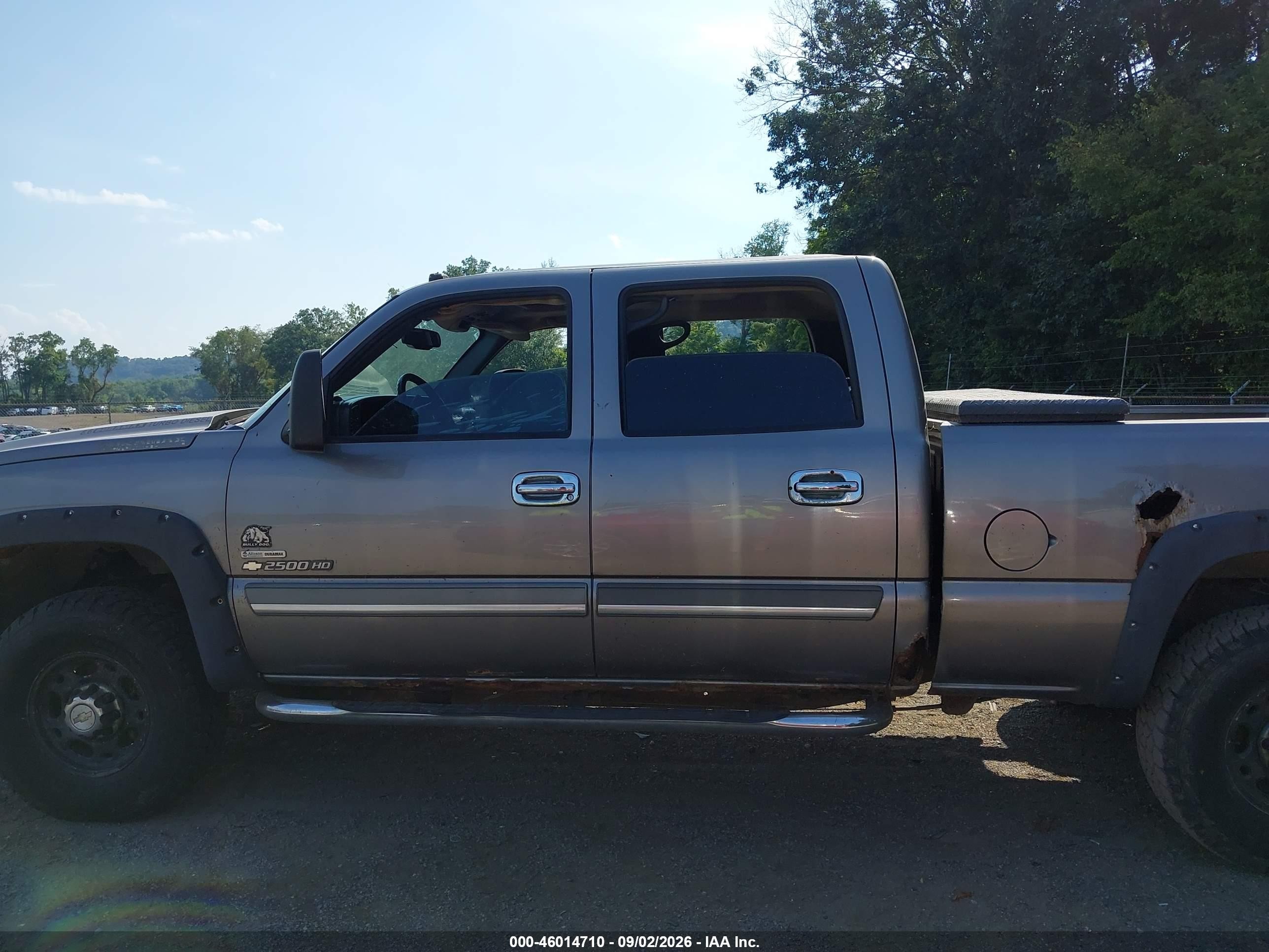2007 Chevrolet Silverado 2500hd Classic Lt3 Gray vin: 1GCHK23D57F135098