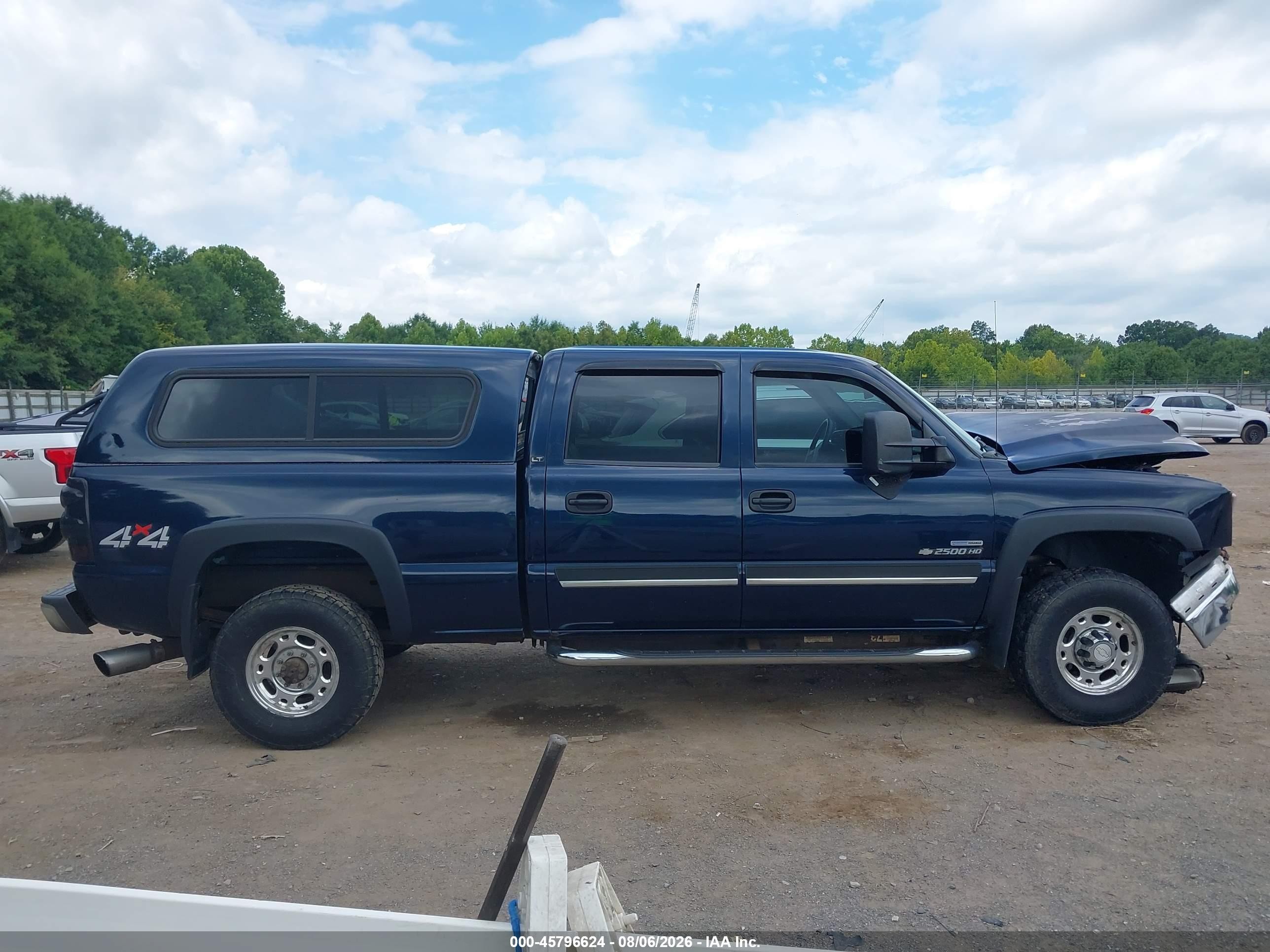 2007 Chevrolet Silverado 2500hd Classic Lt3 Dark Blue vin: 1GCHK23D57F191851
