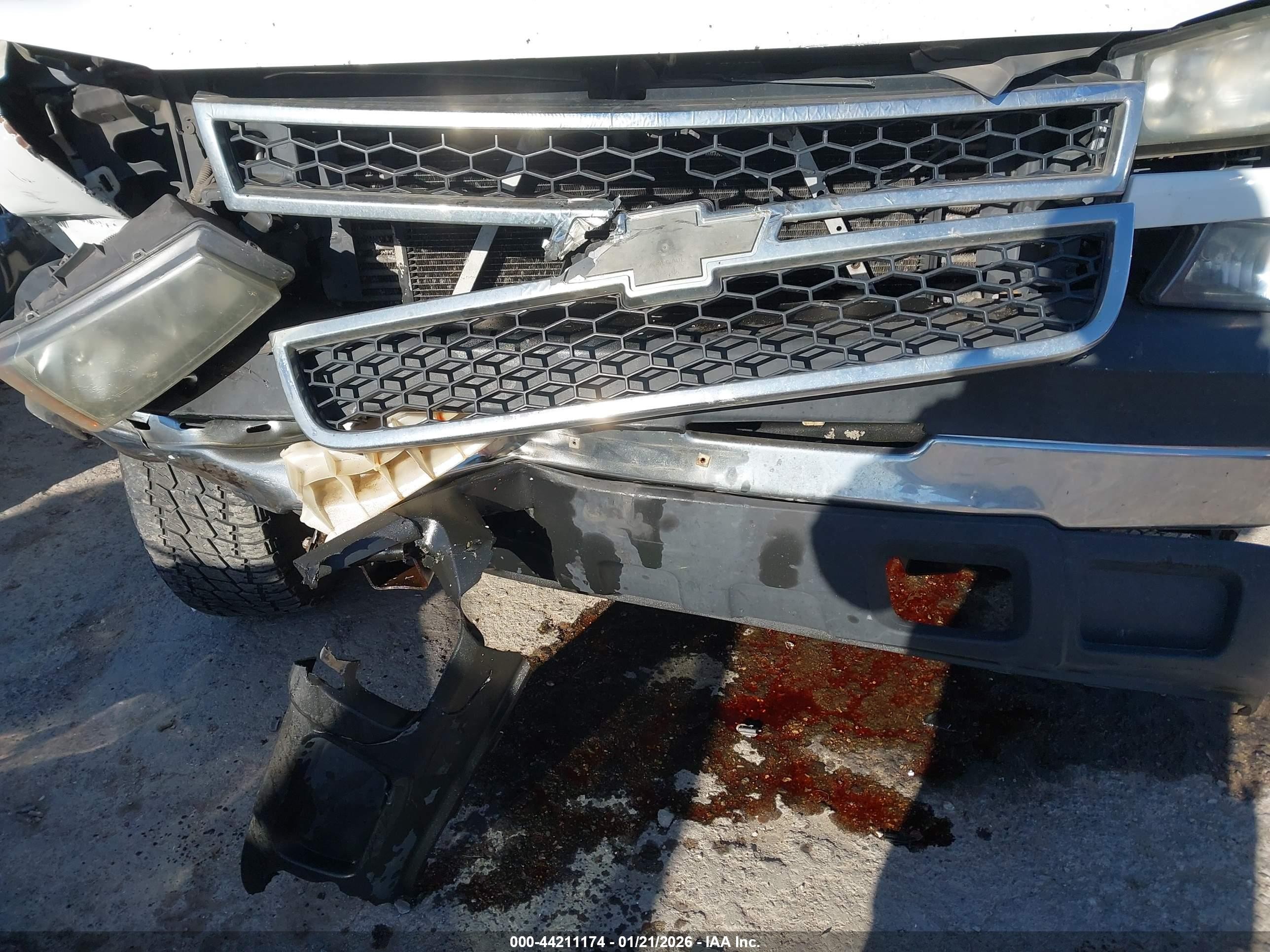 2006 Chevrolet Silverado 2500hd Work Truck White vin: 1GCHK23D66F170442